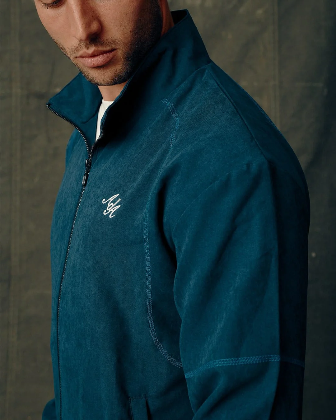 Contrast Stitch Track Jacket | Navy - Image 5