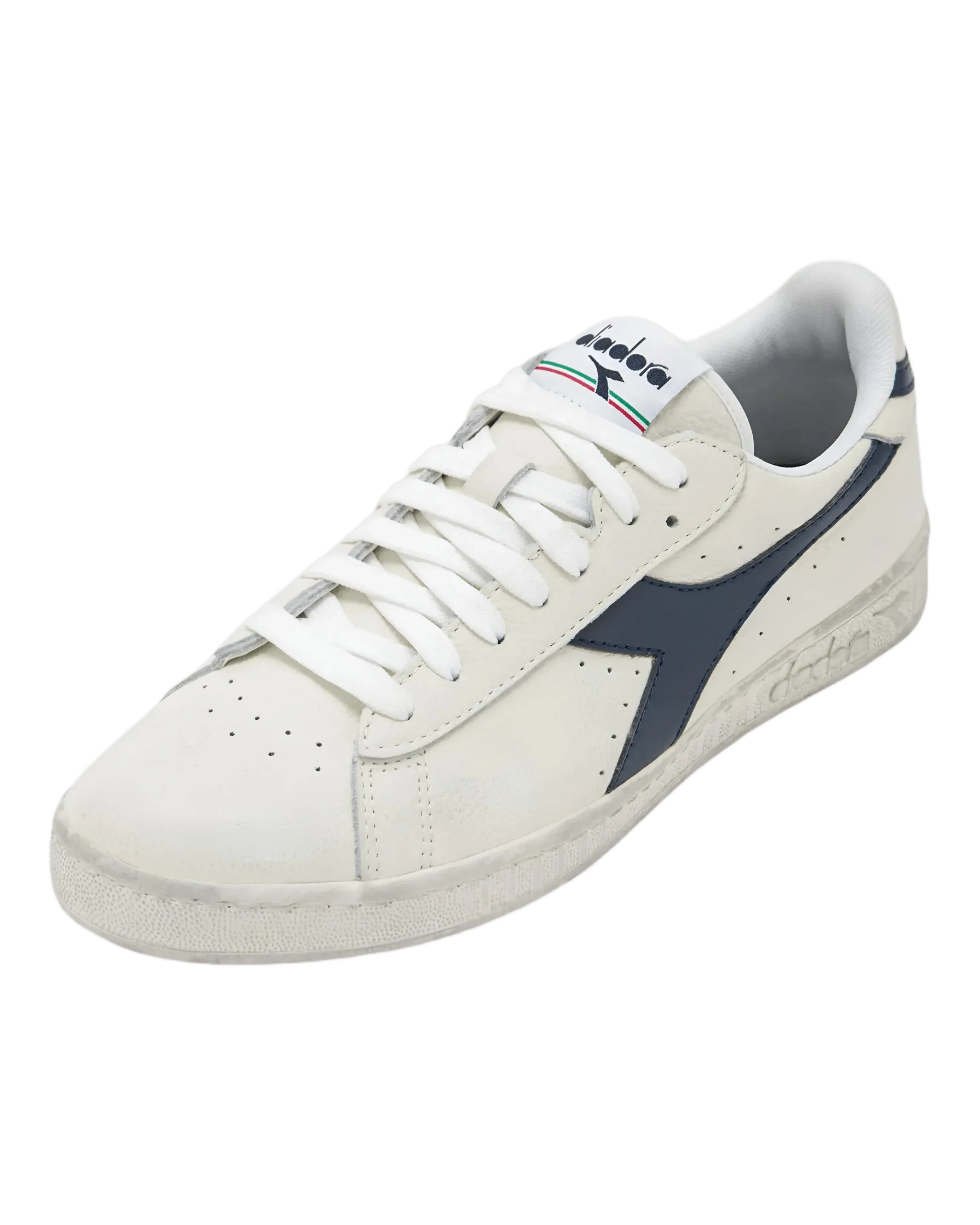 Game L Low Waxed White/Blue Caspian - Image 6
