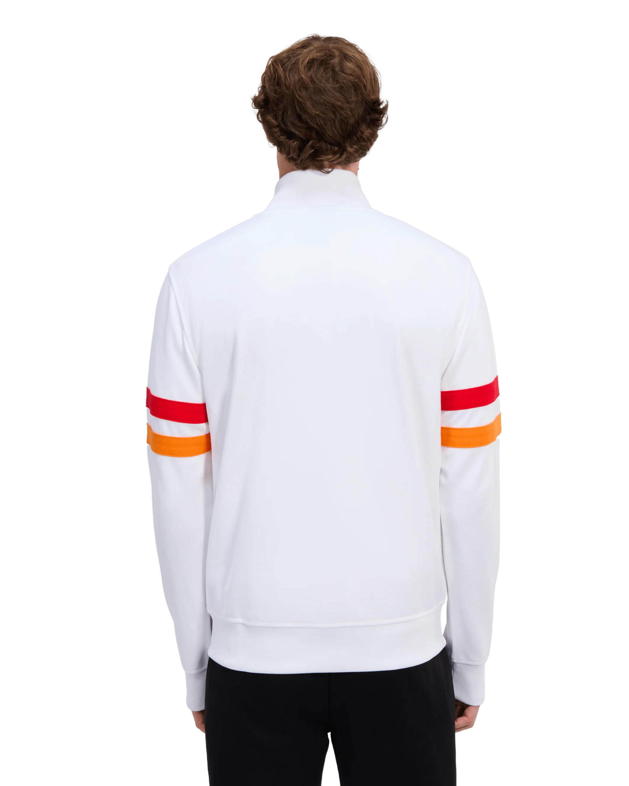 Palminteri Track Top in White - Image 4