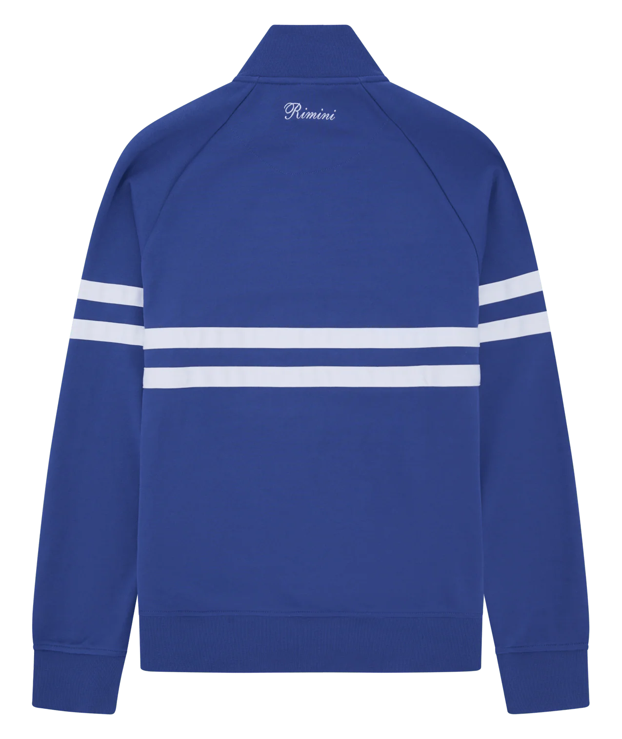 Rimini Track Top in Navy/Off White - Image 2
