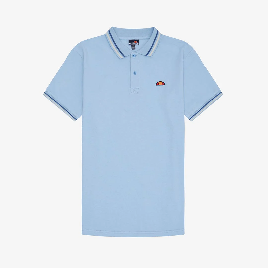 Rooks Polo Shirt in Light Blue