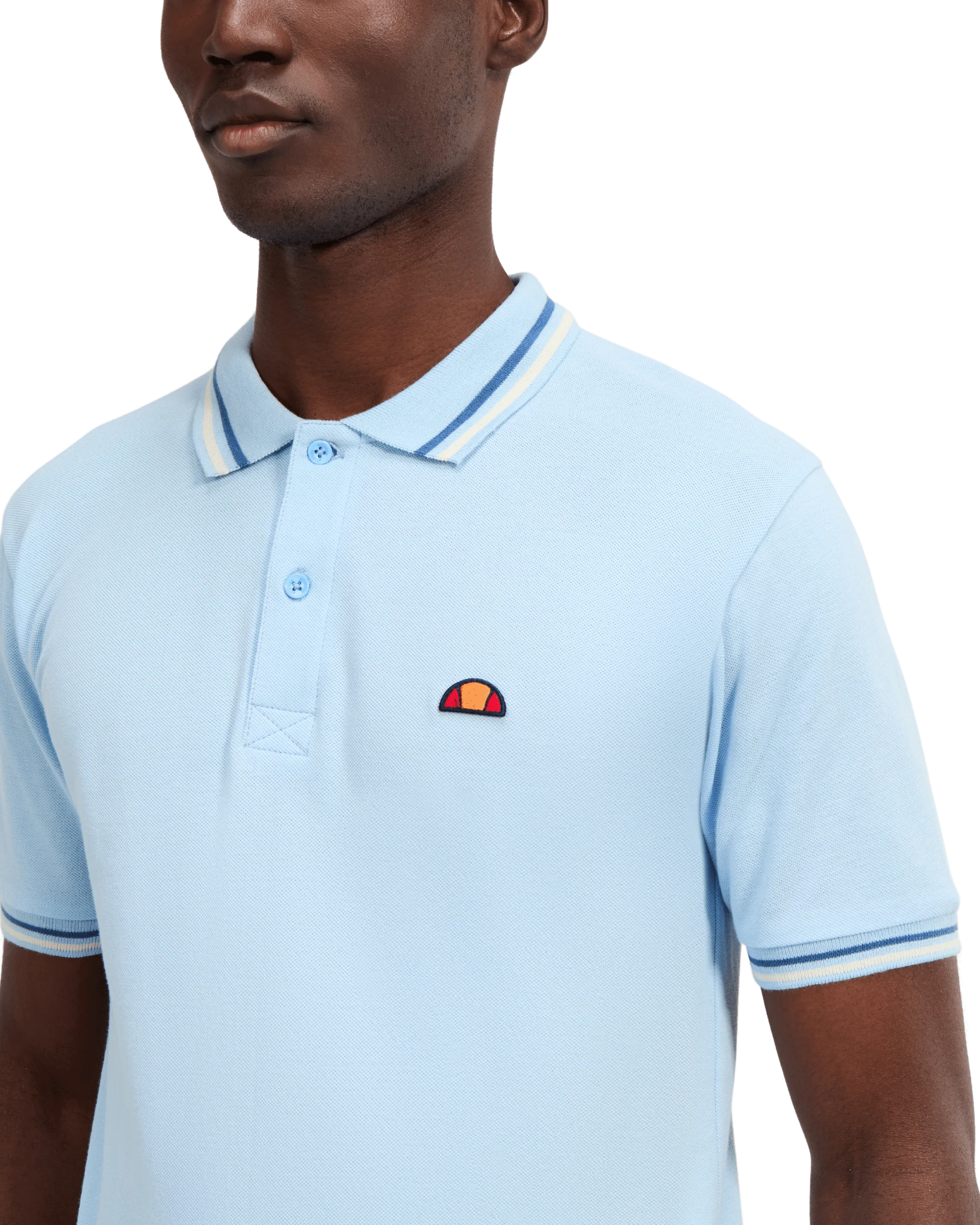Rooks Polo Shirt in Light Blue - Image 2