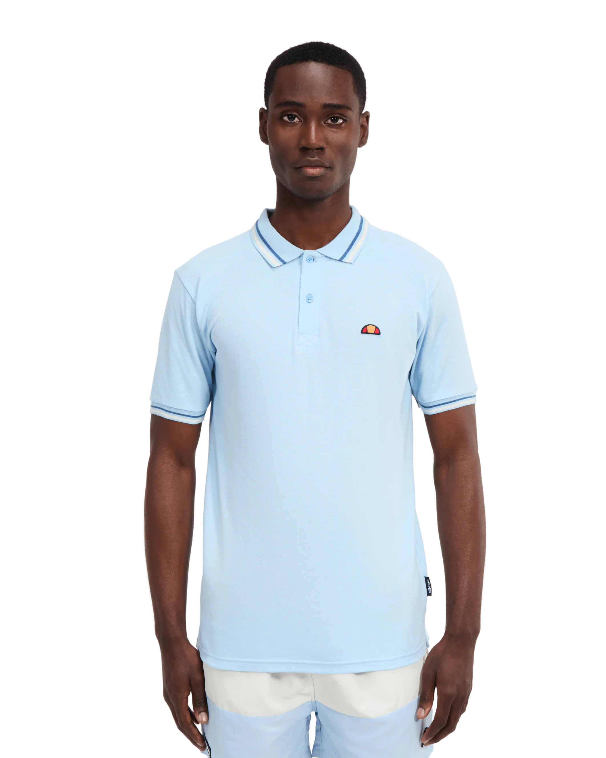 Rooks Polo Shirt in Light Blue - Image 3