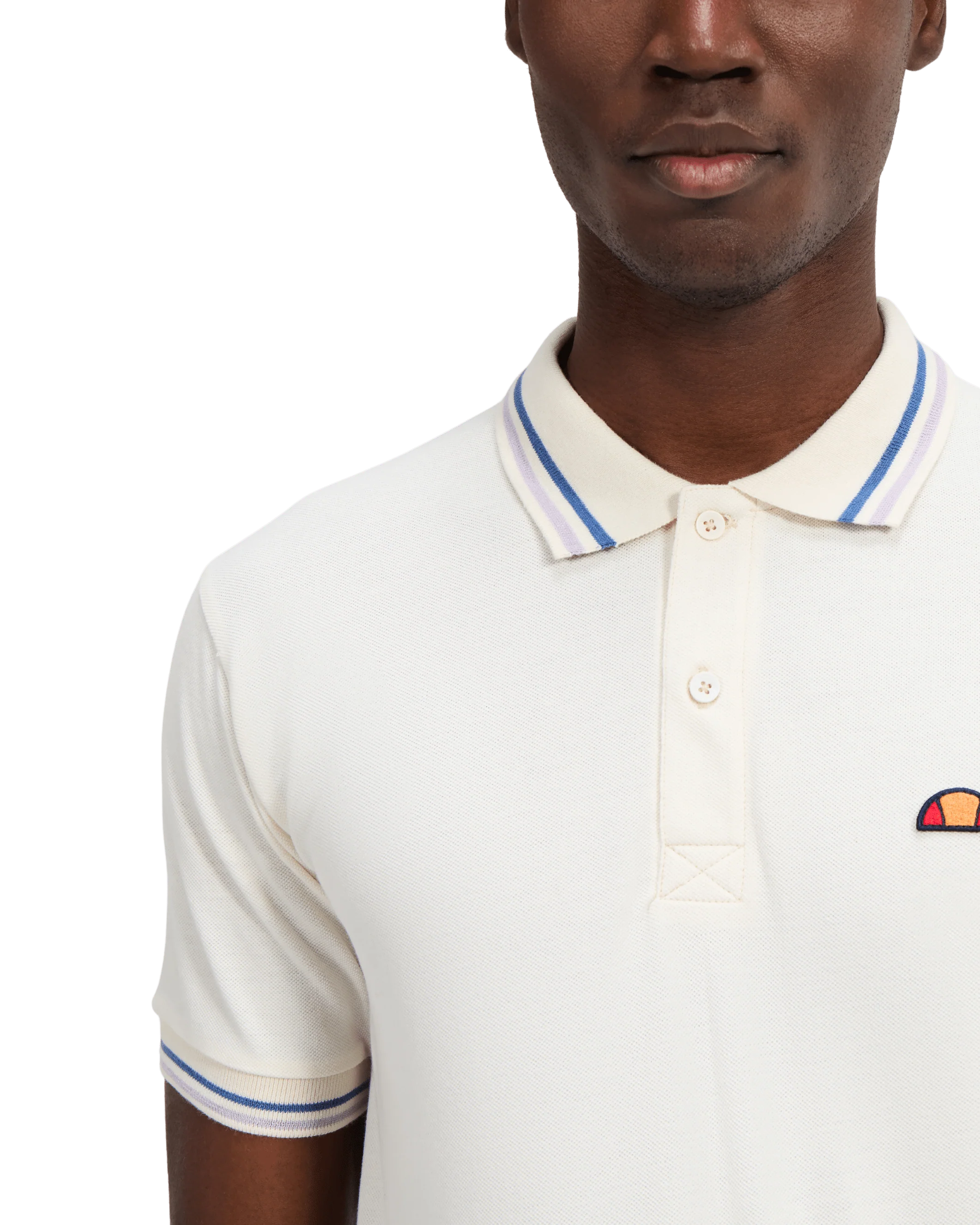 Rooks Polo Shirt in Off White - Image 2