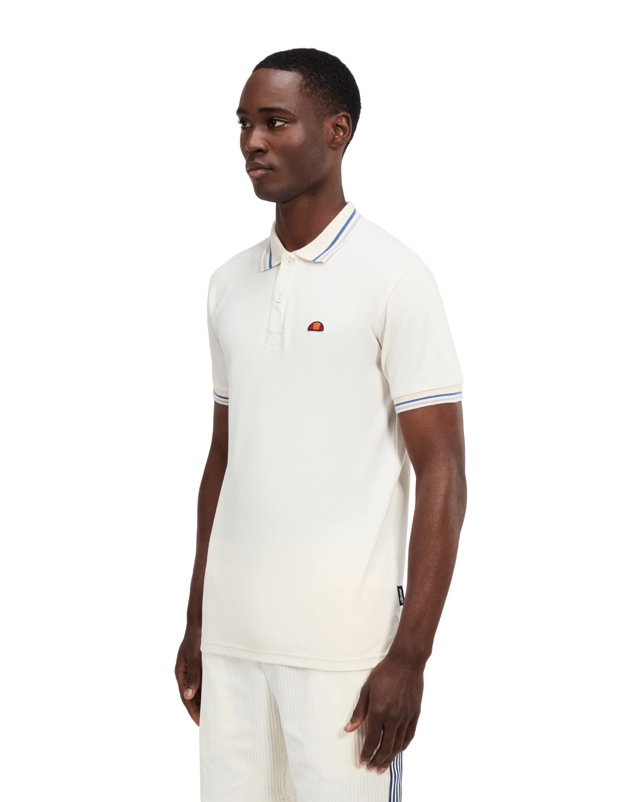 Rooks Polo Shirt in Off White - Image 3