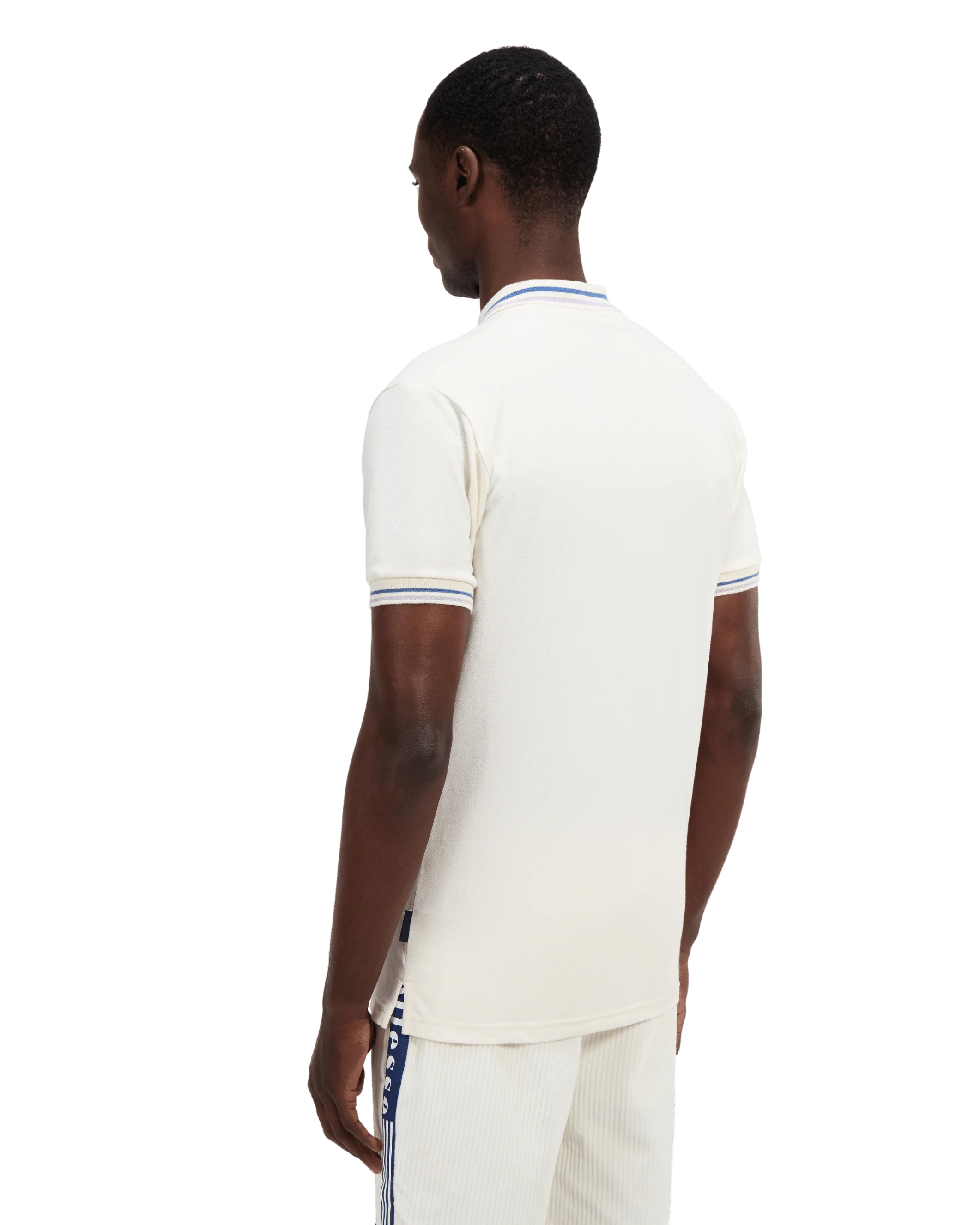Rooks Polo Shirt in Off White - Image 4