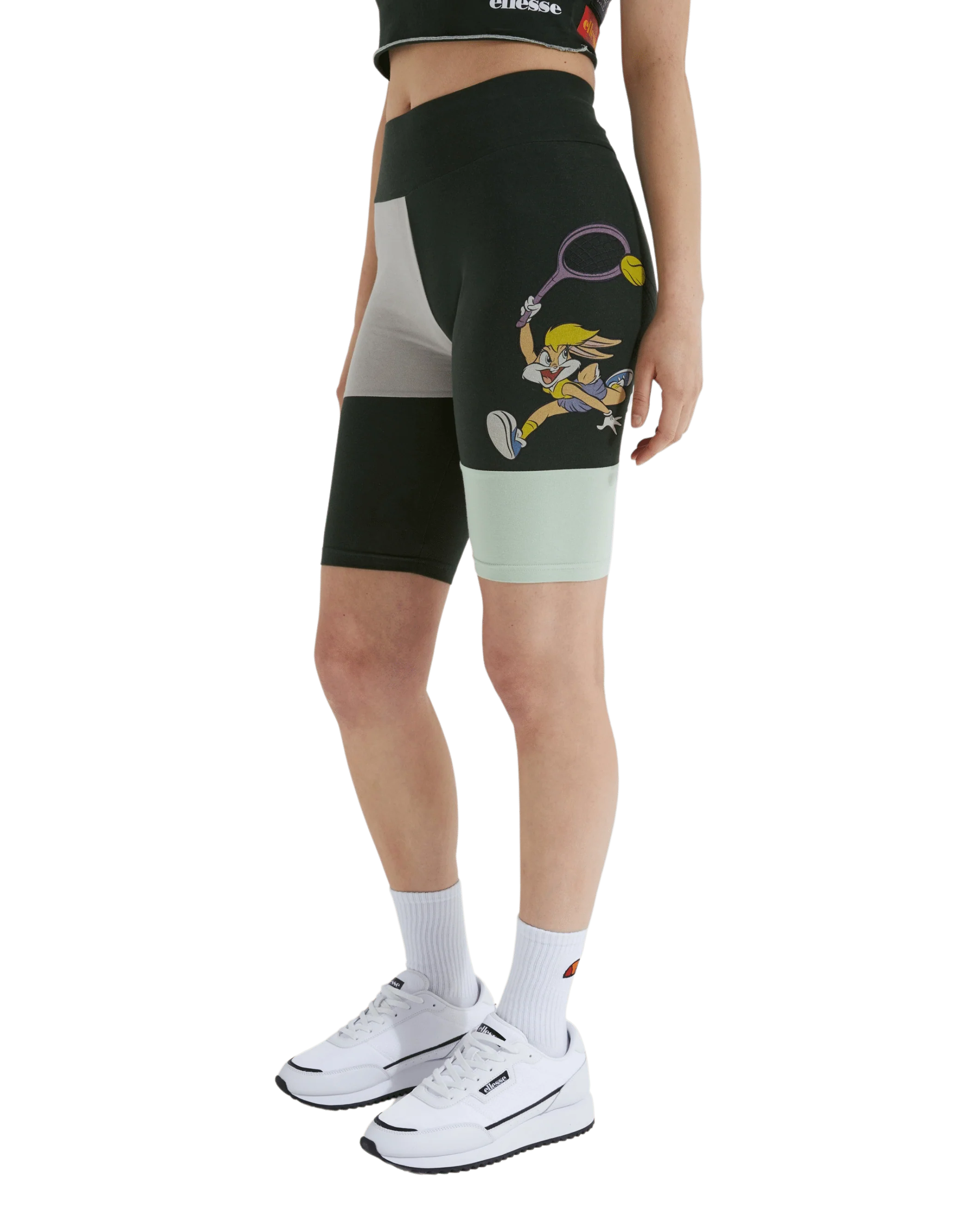 Twabbit Looney Tunes Shorts in Green - Image 2
