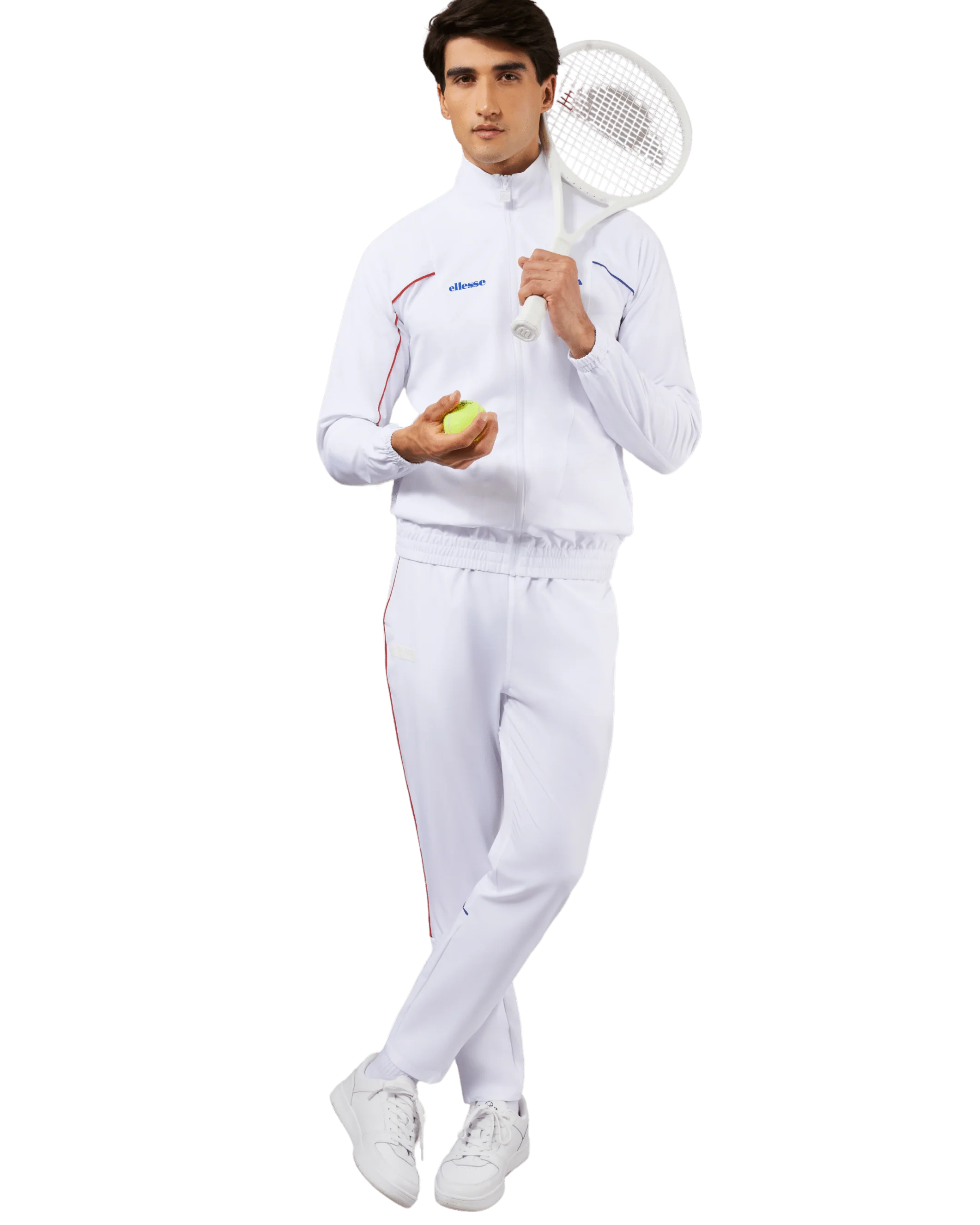 Woodford Track Pant in White - Image 2