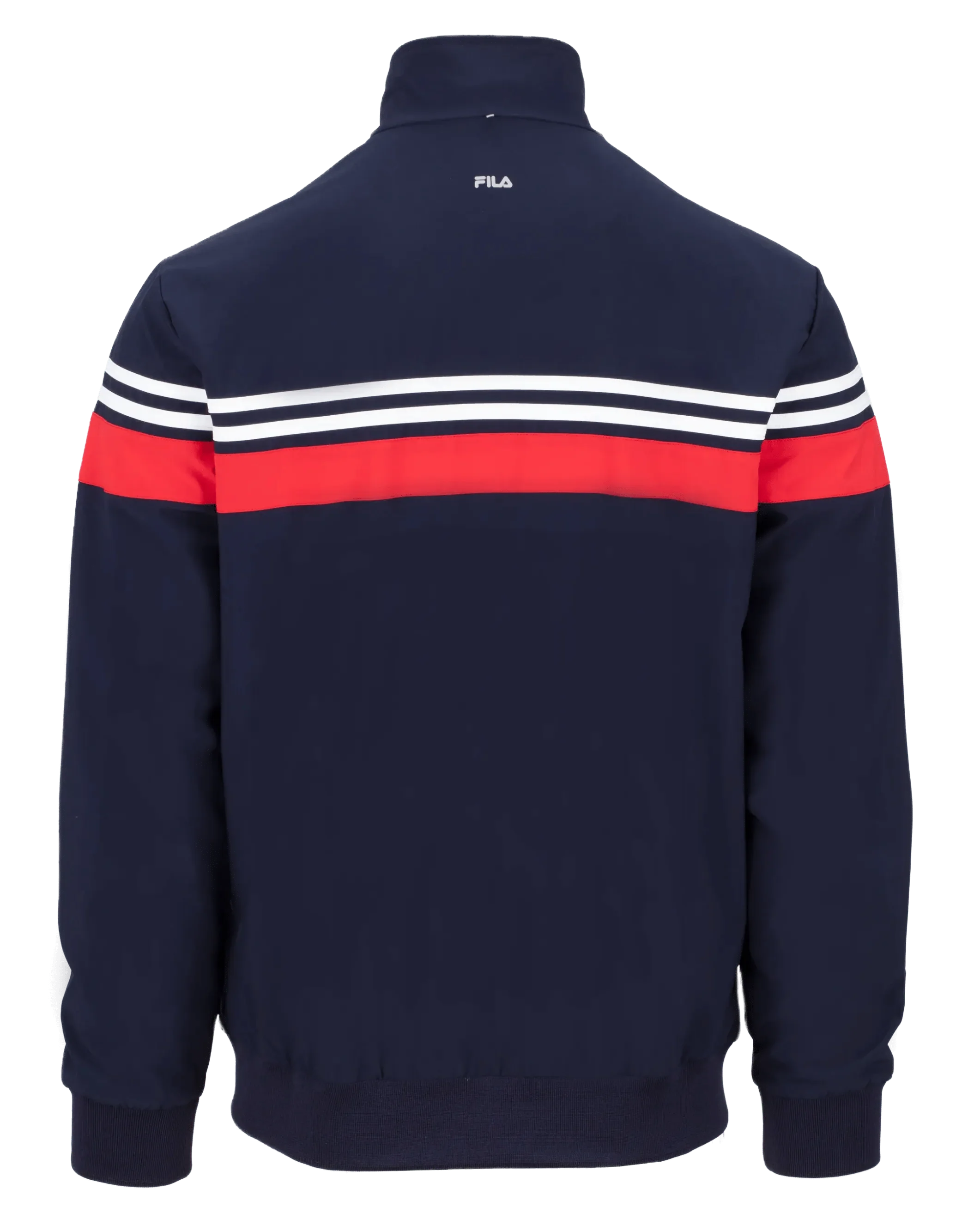 Jacket Bruno in Navy / Red Comb. - Image 2