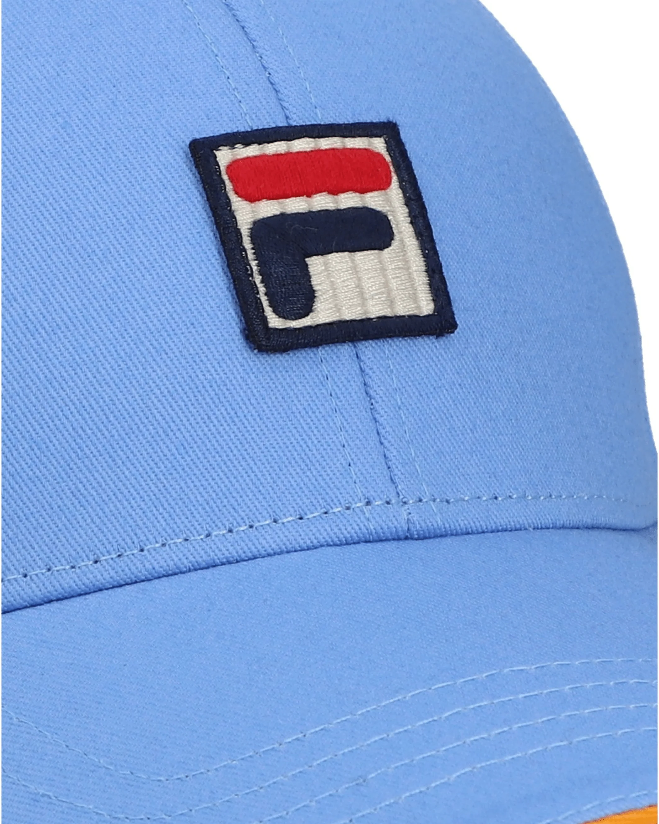 Fila Tantam Classic 6 Panel Sandwich Fasten Cap In Vista Blue - Image 4