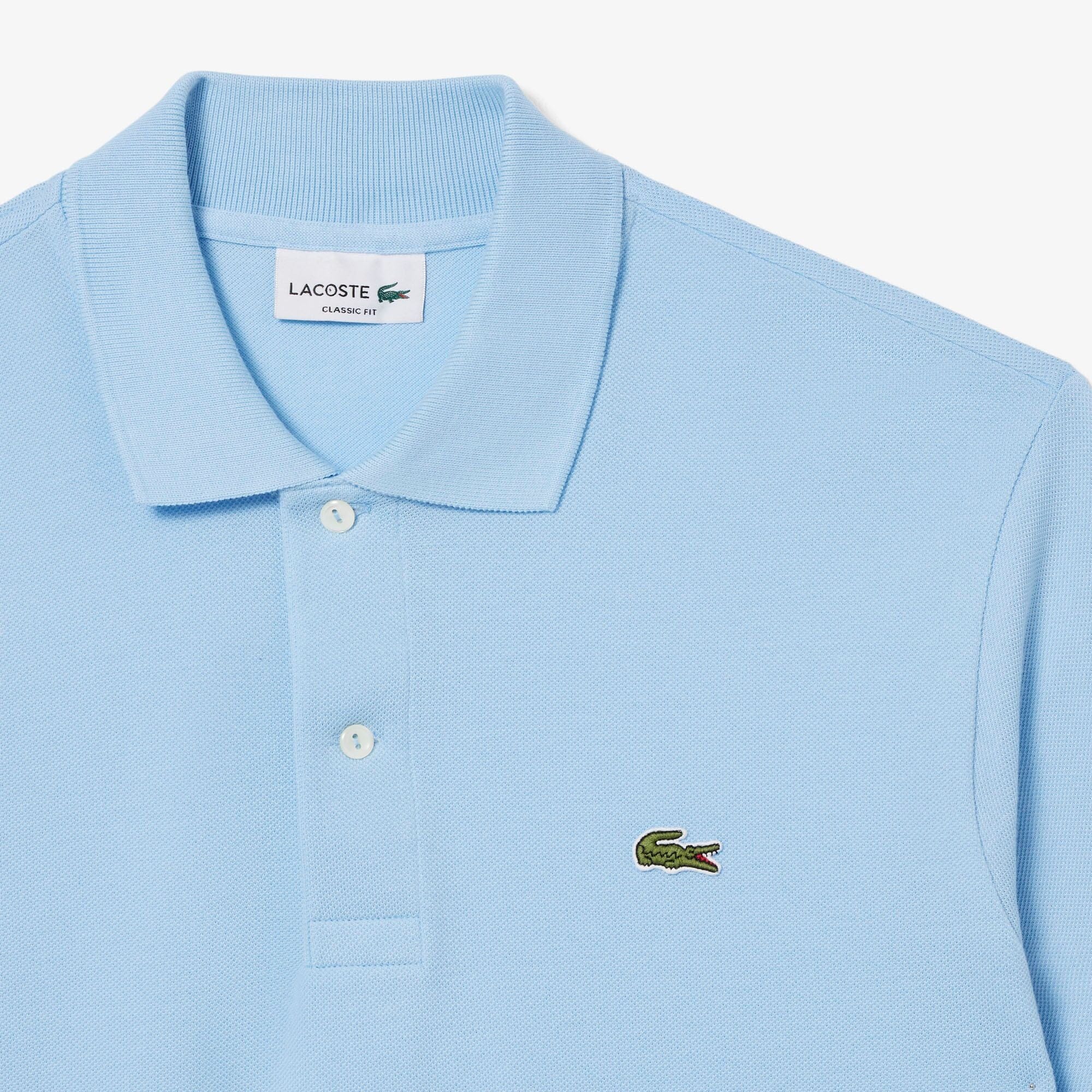 Lacoste L.12.12 Polo in Pale Blue - Image 4
