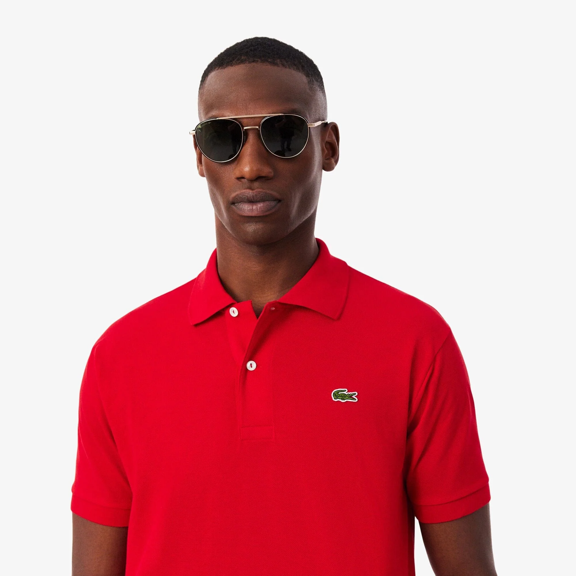 Lacoste L.12.12 Polo in Rouge