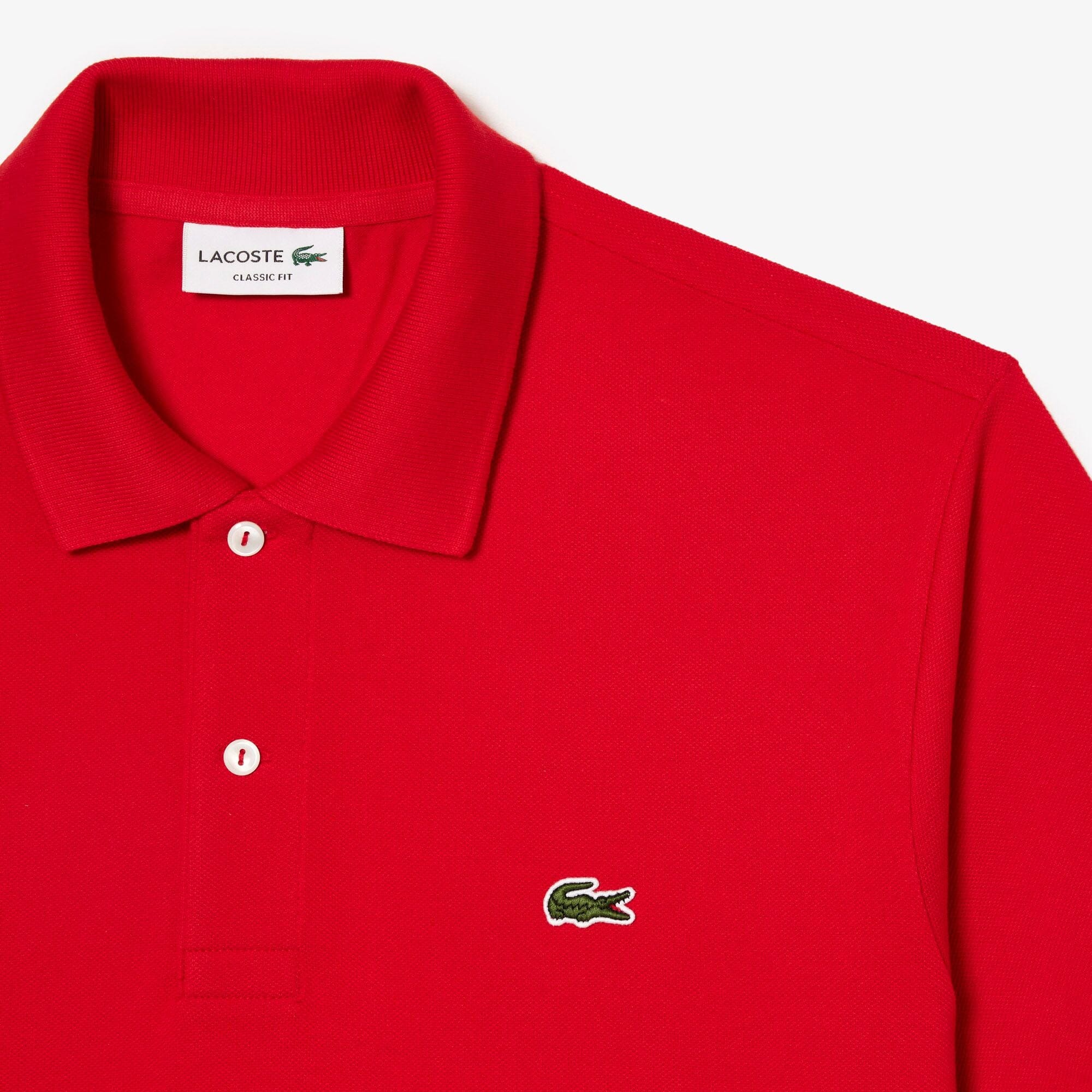 Lacoste L.12.12 Polo in Rouge - Image 5
