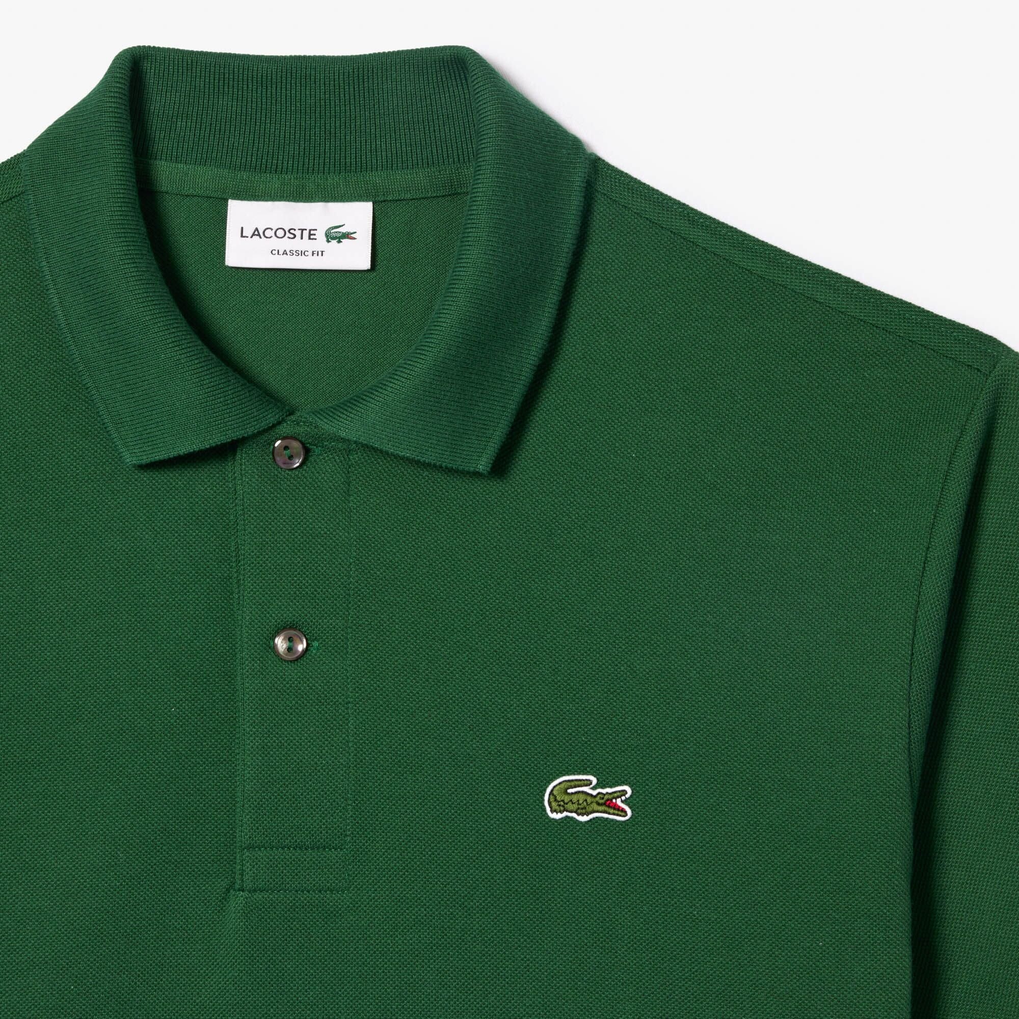 Lacoste L.12.12 Polo in Vert Green - Image 3