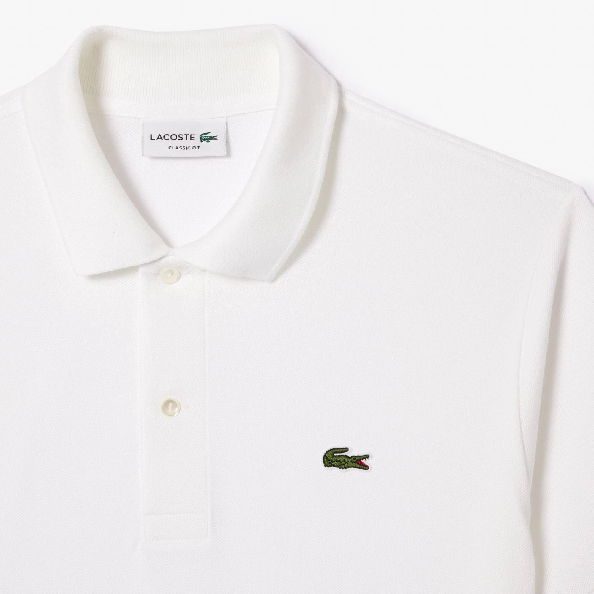 Lacoste L.12.12 Polo in White-Blanc - Image 5