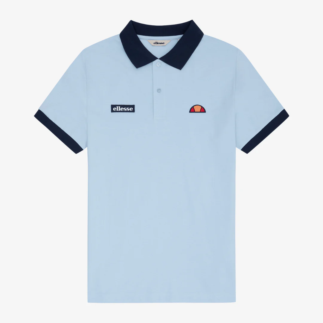 Lessepsia Polo in Light Blue/Navy - Image 5