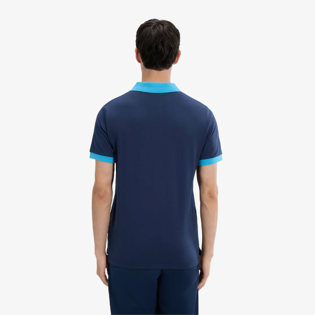 Lessepsia Polo in Navy/Blue - Image 2