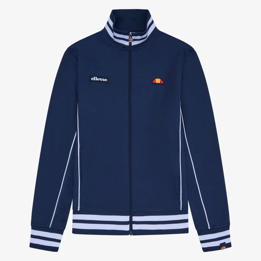 Milan Track Jacket in Navy - Image 2