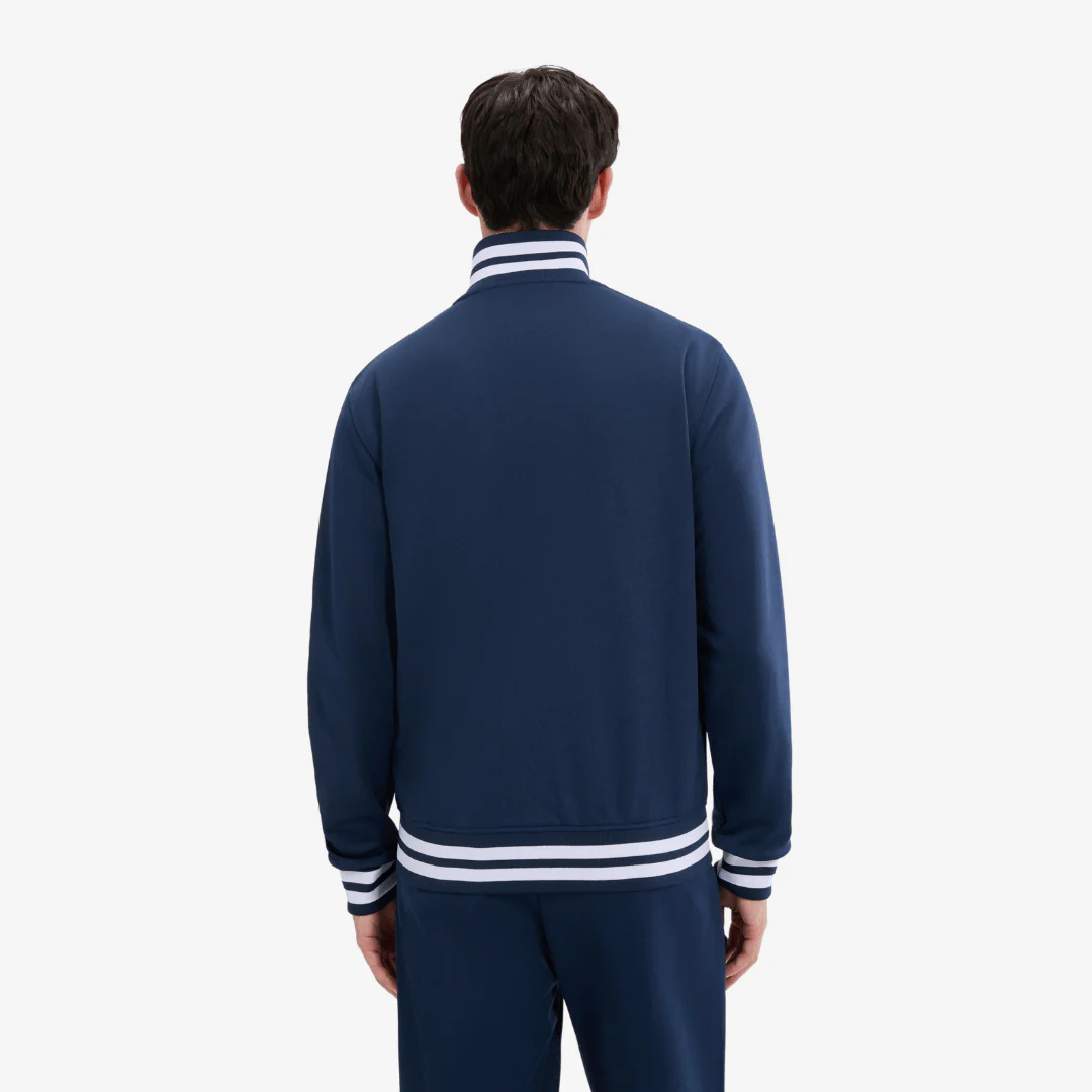 Milan Track Jacket in Navy - Image 5