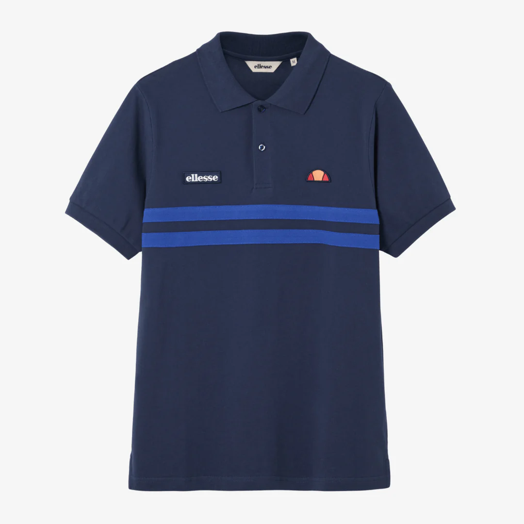 Muccia Polo in Navy/Blue - Image 2