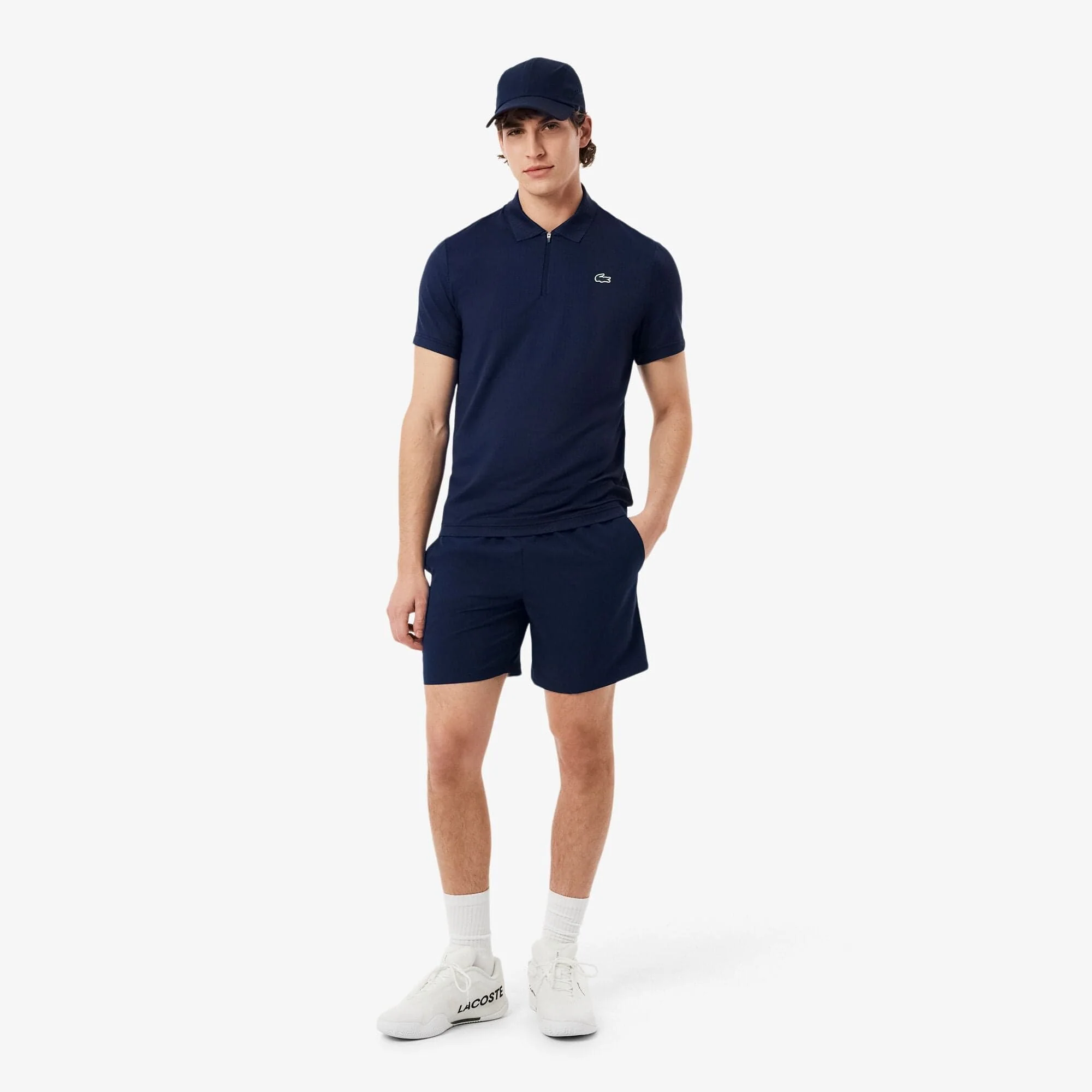 "New Players" Ultra Dry Tennis Shorts in Blue Marine