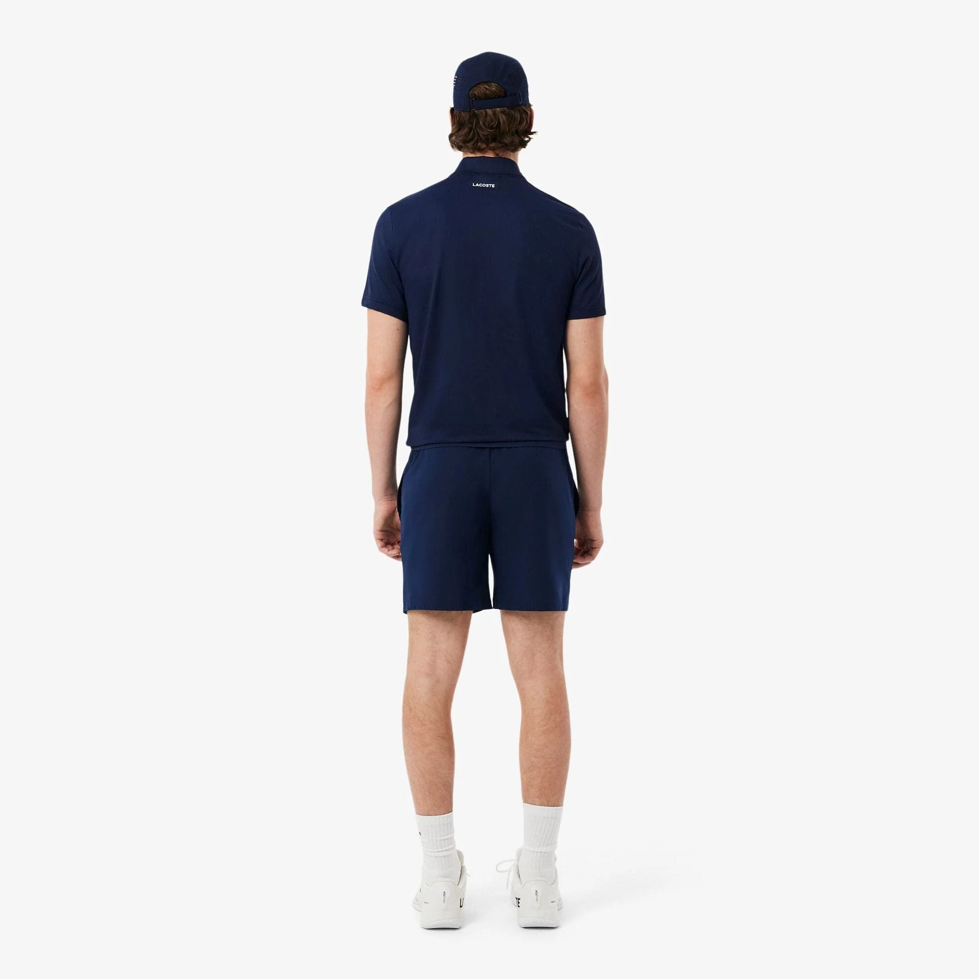 "New Players" Ultra Dry Tennis Shorts in Blue Marine - Image 3