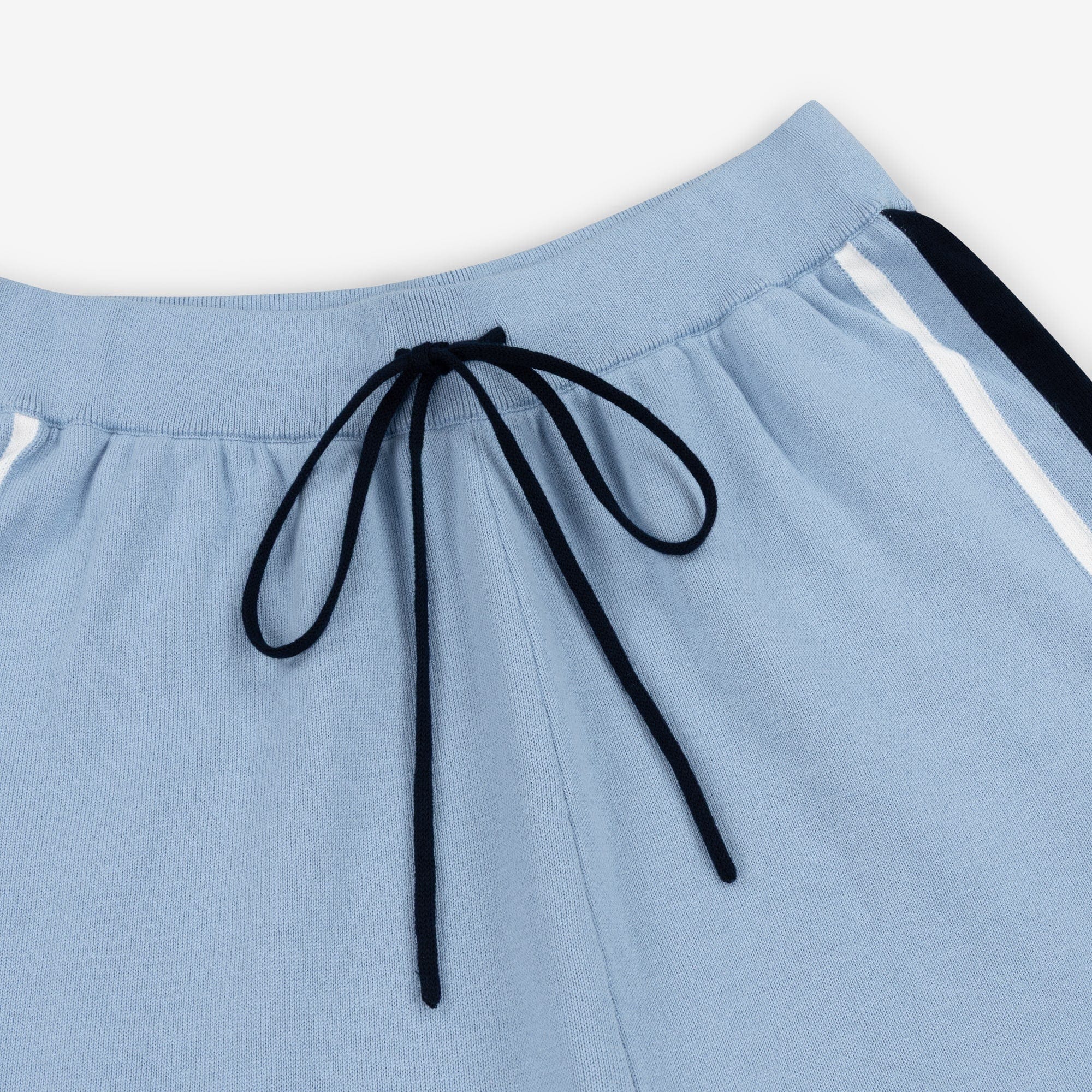 Notu Knitted Shorts | Blue - Image 4