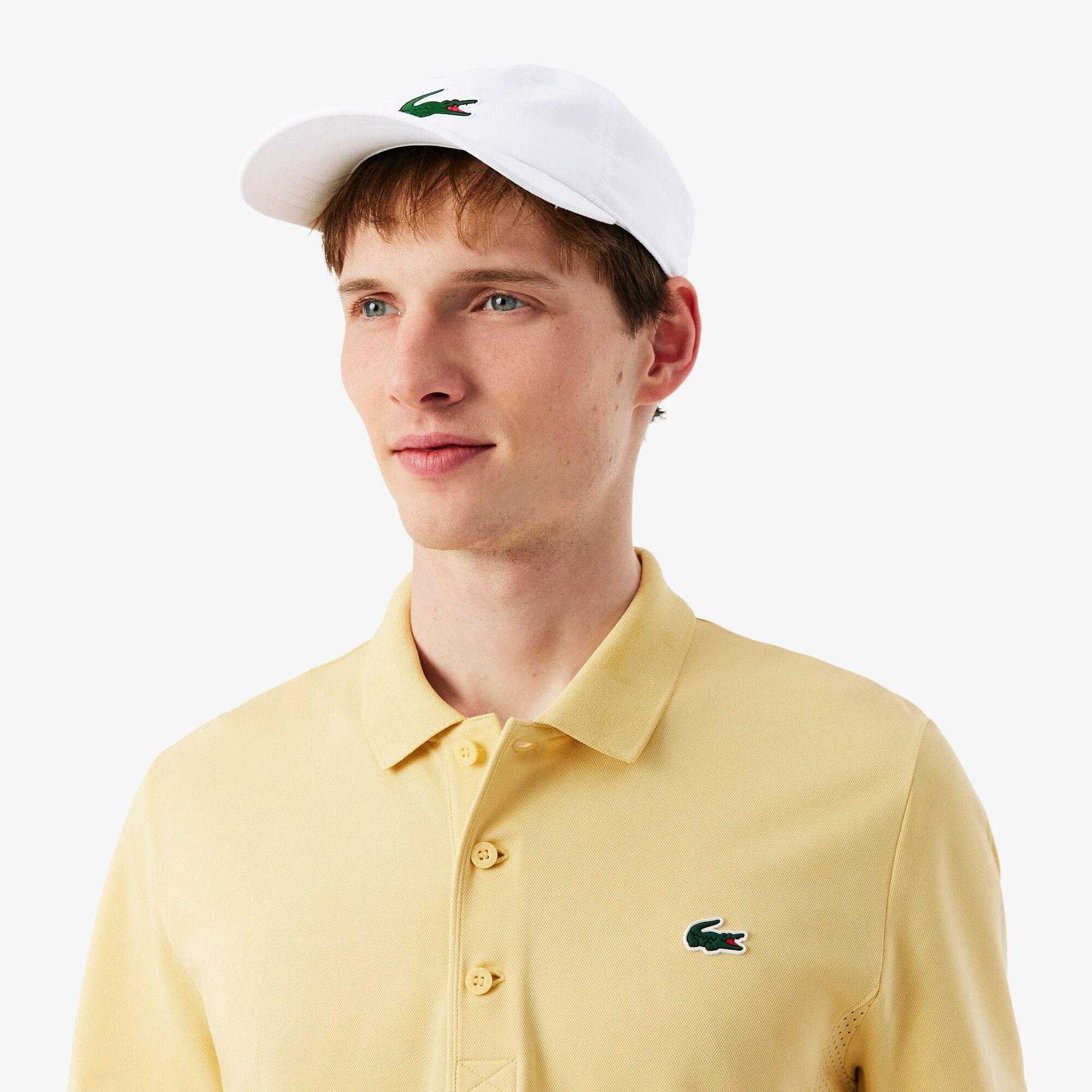 Novak Djokovic Performance Tennis Cap in White -Blanc - Image 5