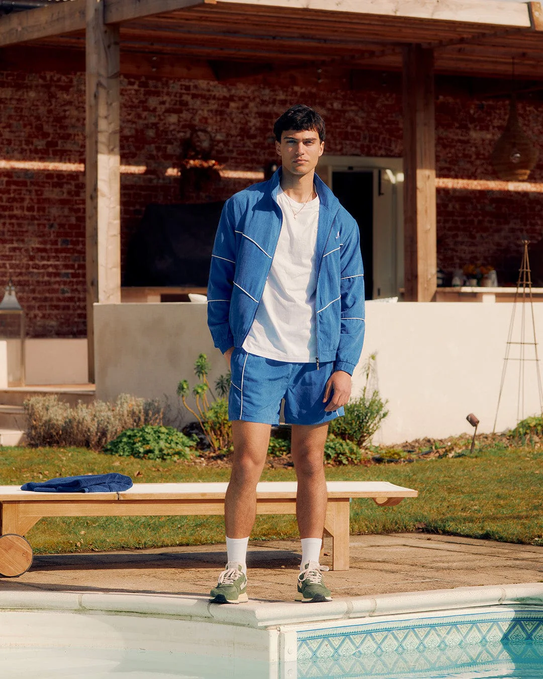 Peyan Track Jacket | Cobalt Blue - Image 3