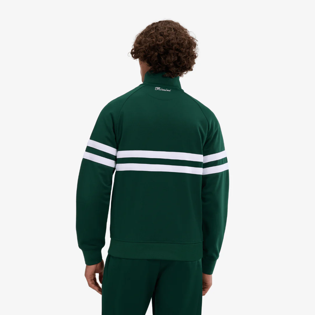 Rimini Track Jacket in Dark Green - Image 2