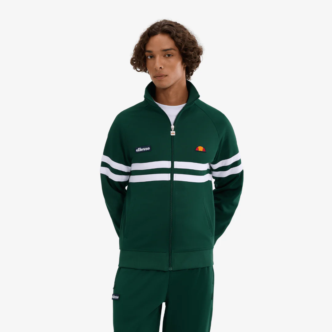 Rimini Track Jacket in Dark Green - Image 3