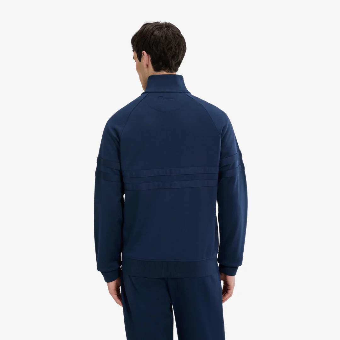 Rimini Track Jacket in Navy Mono - Image 4