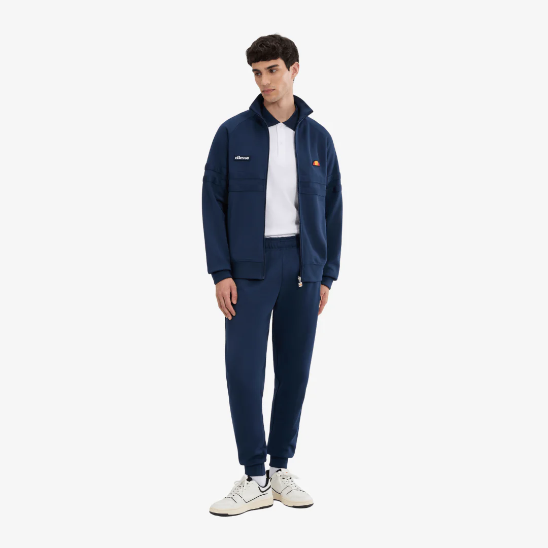 Rimini Track Jacket in Navy Mono - Image 5