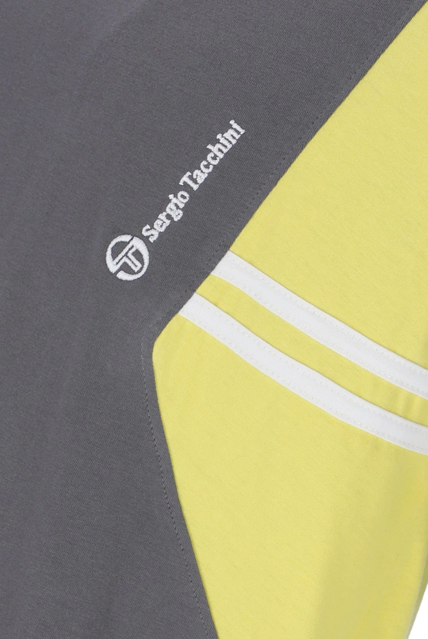 Blow T T Shirt in Quietshade/Lemon Drop/White - Image 3