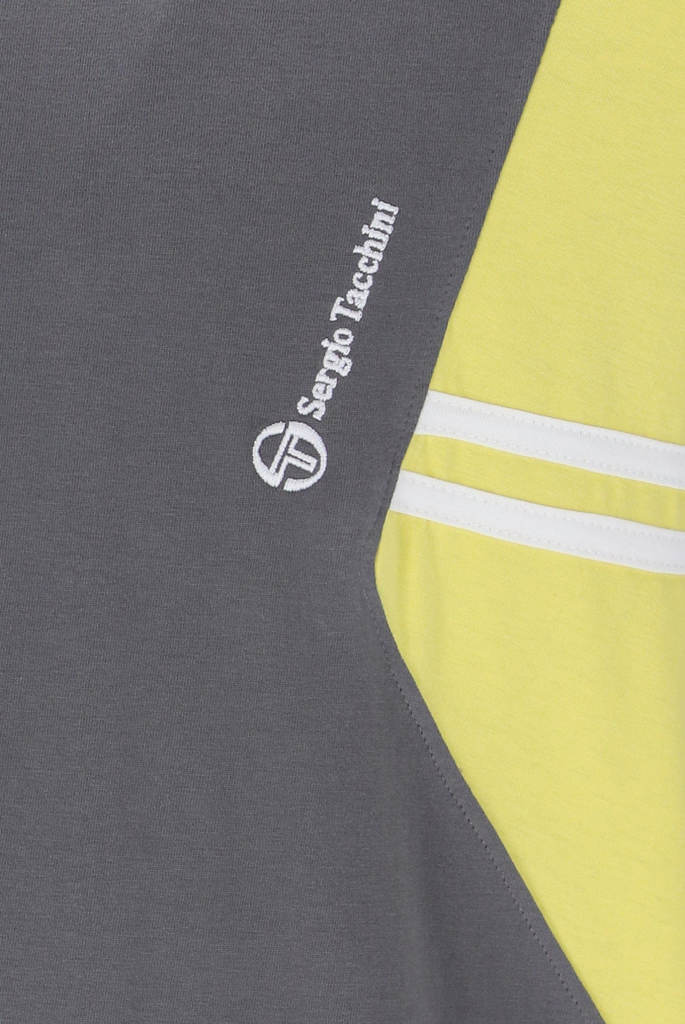 Blow T T Shirt in Quietshade/Lemon Drop/White - Image 4