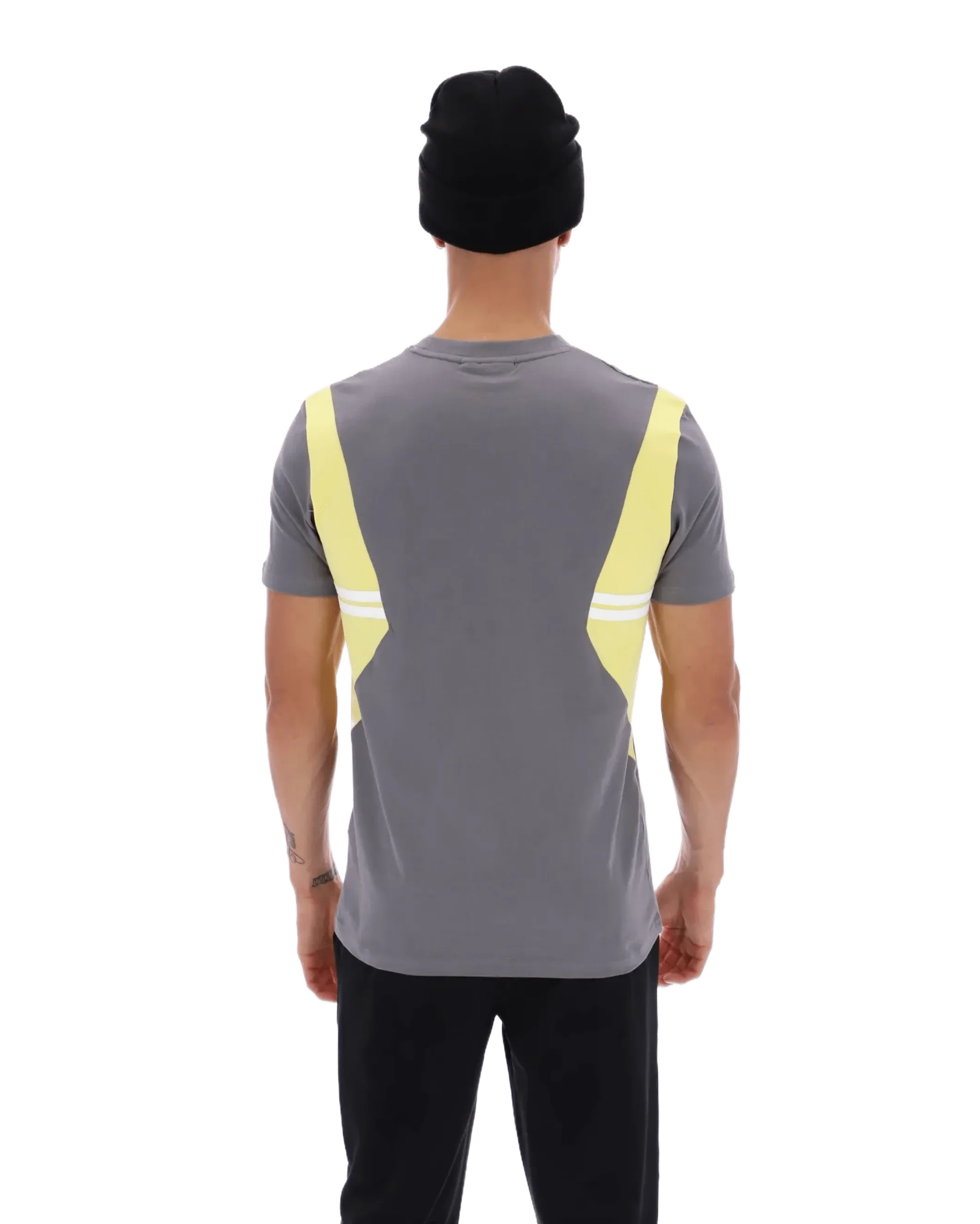 Blow T T Shirt in Quietshade/Lemon Drop/White - Image 6