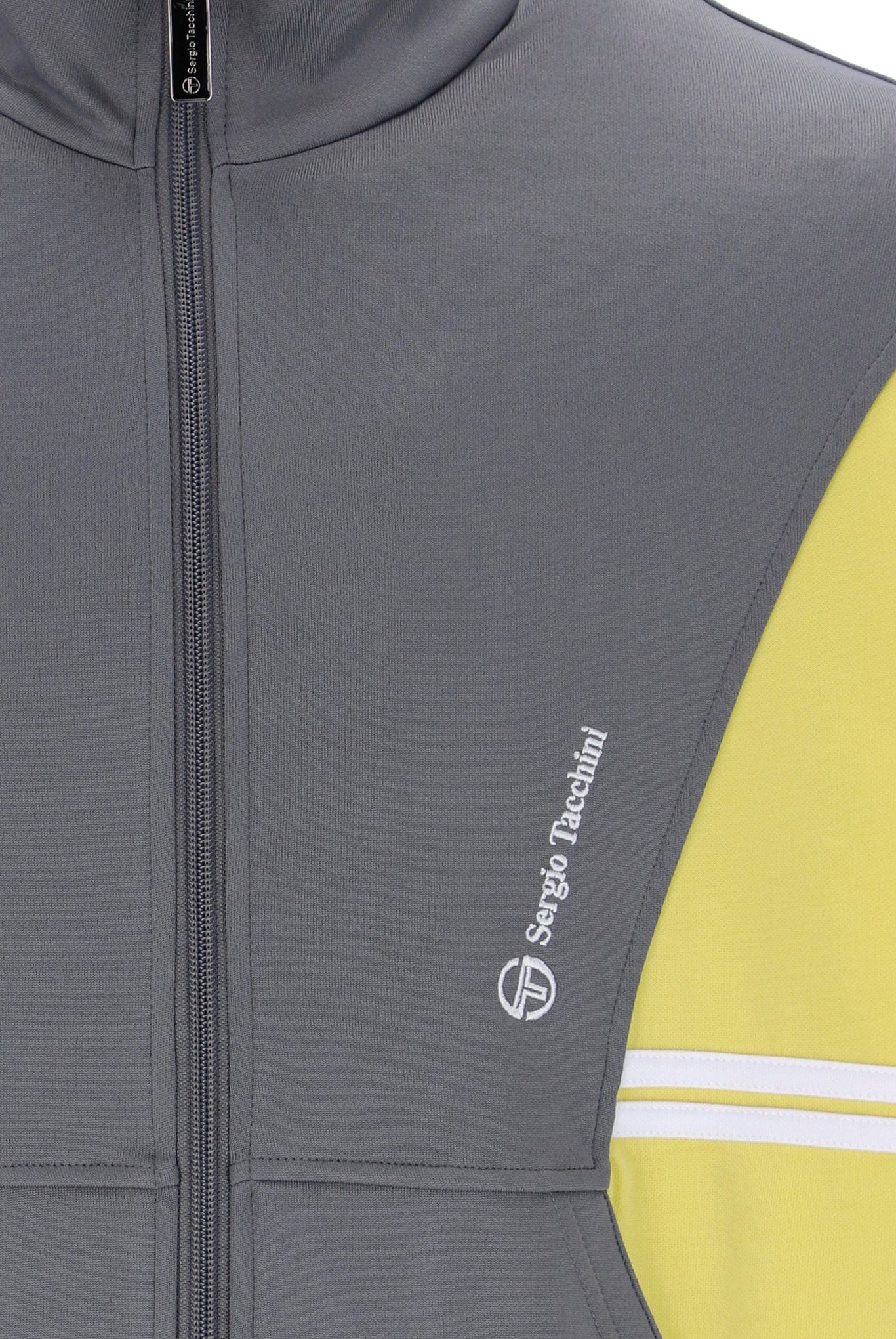 Blow TJ Track Jacket in Quiet Shade/Lemon Drop/White - Image 6