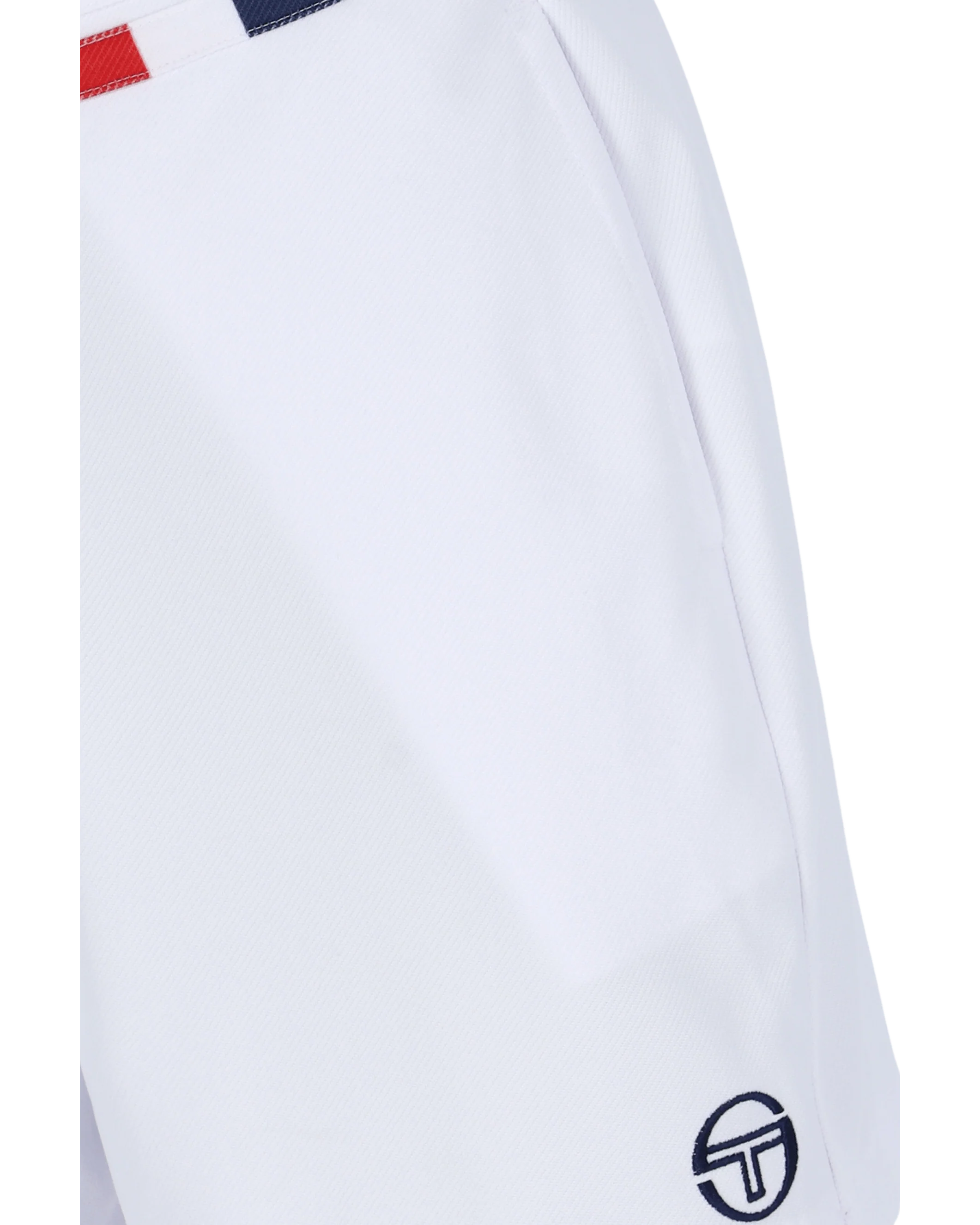 Cielo Tennis Short In White/Maritime Blue/Adrenaline Rush - Image 4