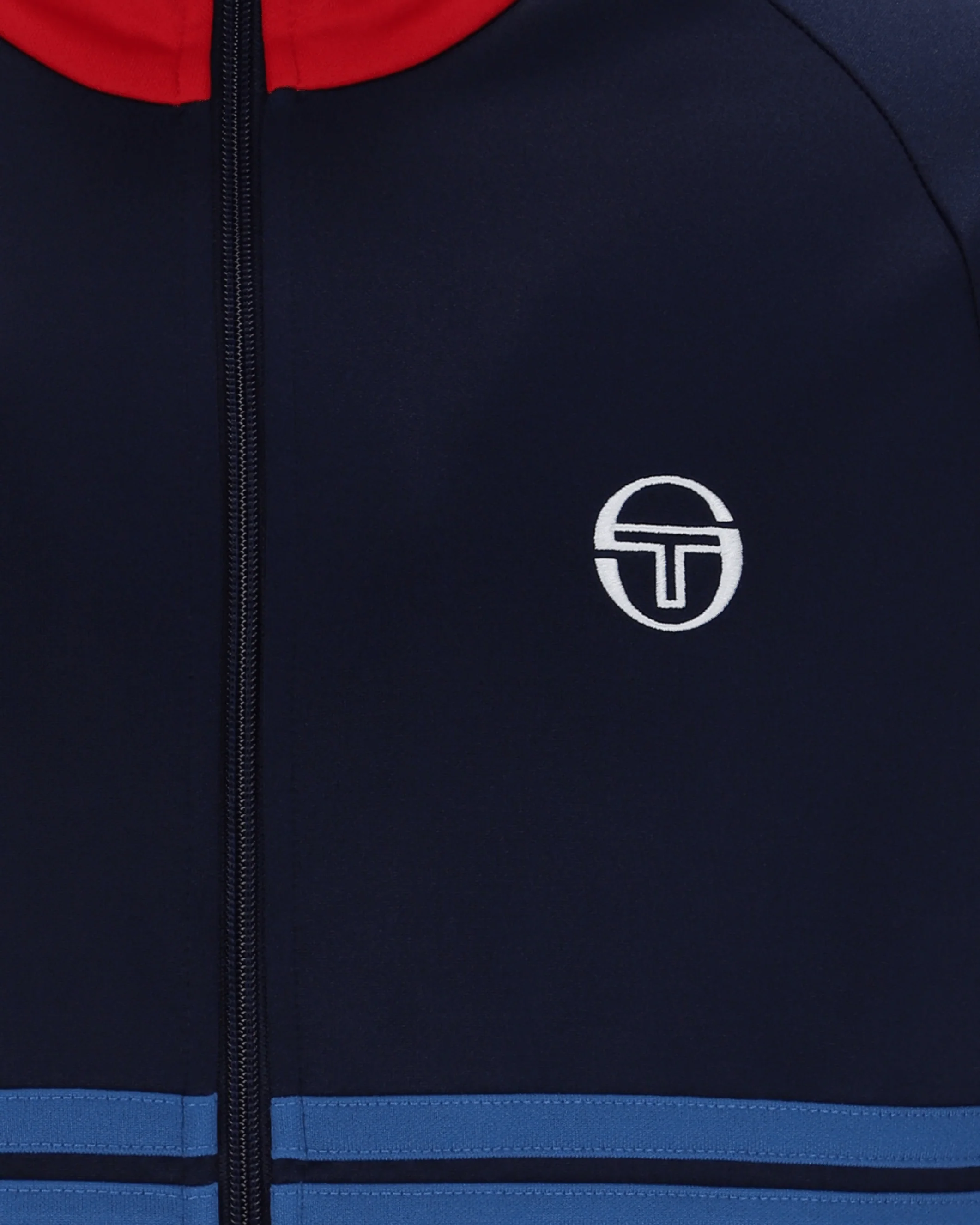 Dallas Track Top In Maritime Blue/Adrenaline Rush/Nautical Blue - Image 3