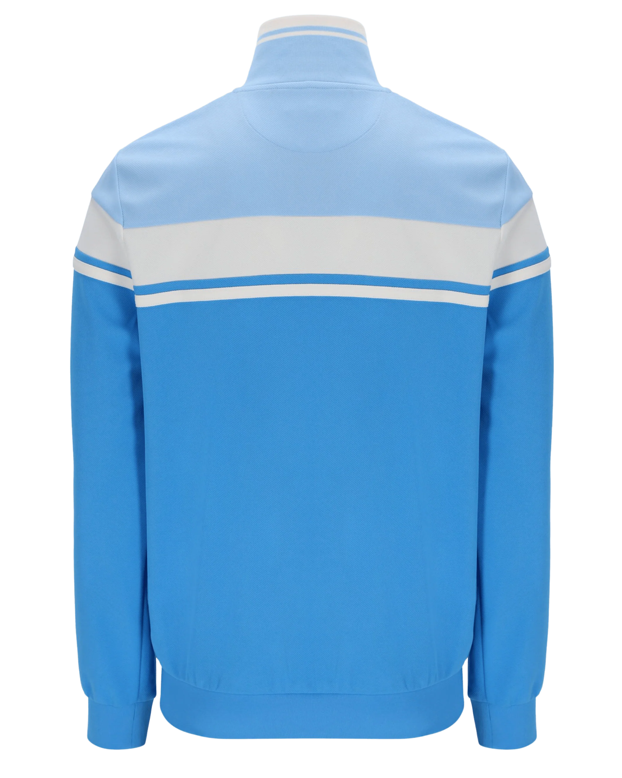 Damarindo Track Top In Azure Blue/Gardenia - Image 6