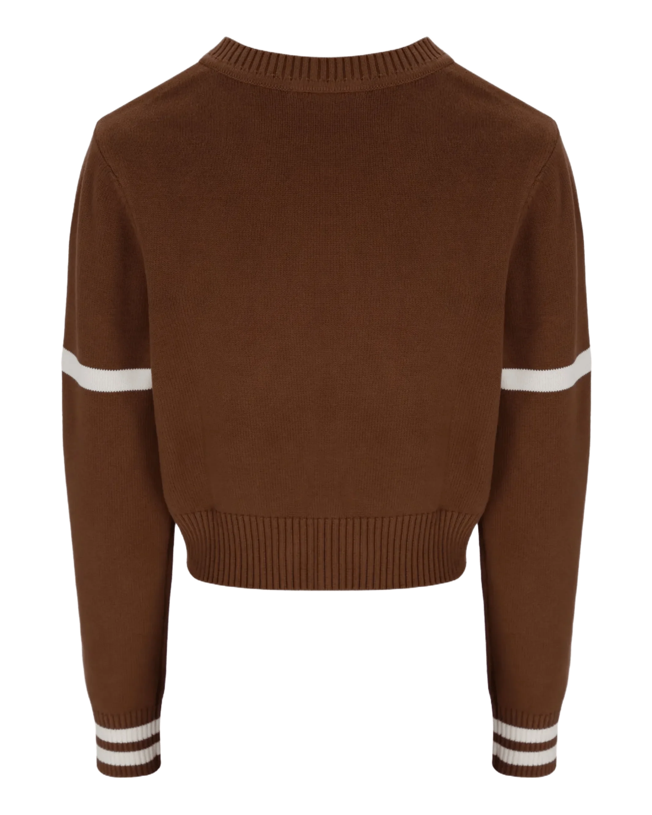 Frankie Knitted Cardigan in Cappuccino - Image 5