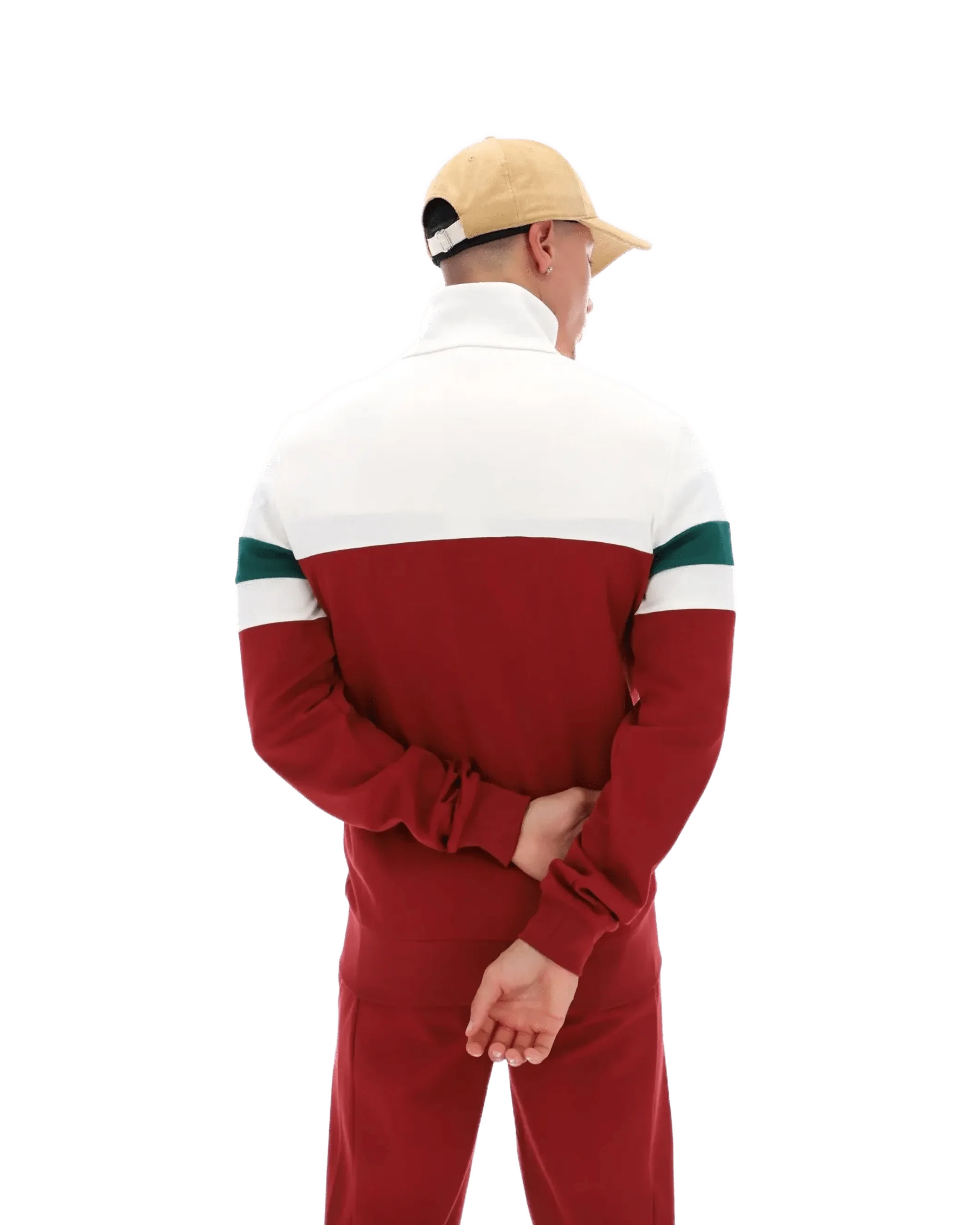 Jonnie TT Track Top in Sundriedtomato/Rainforest - Image 6