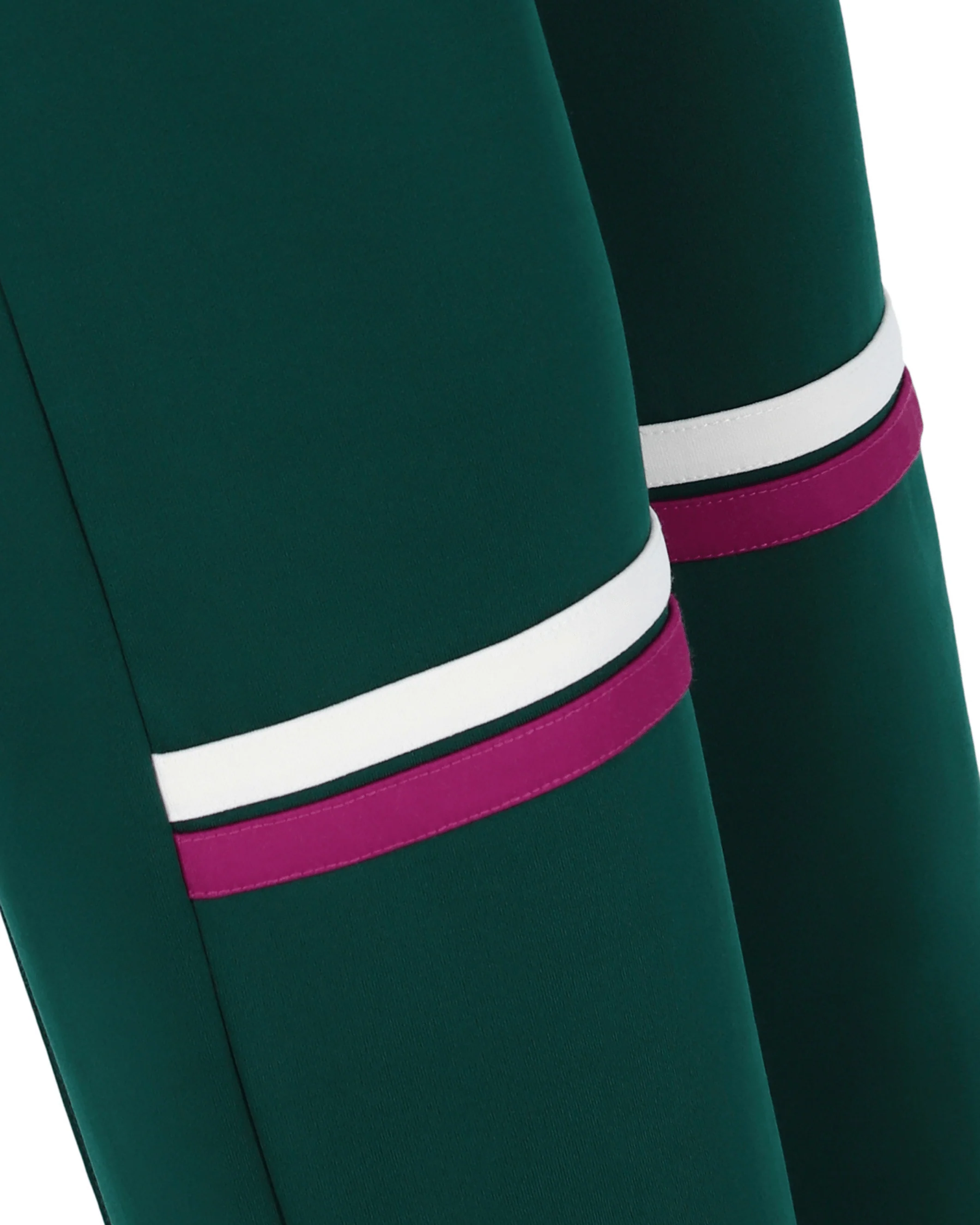 Miss Tomme TP Track Pants in Rainforest/Gardenia - Image 4