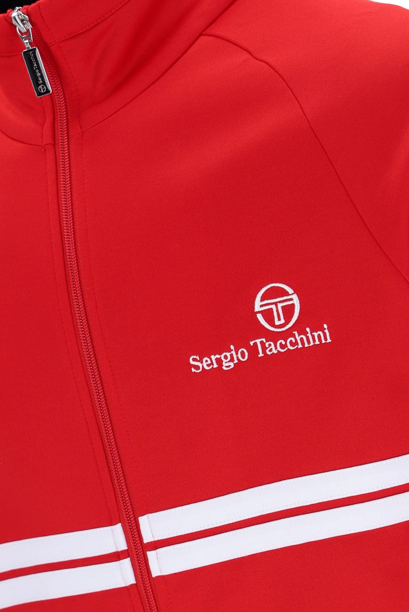 New Dallas Track Top in Adrenaline Rush/White/Maritime Blue - Image 6