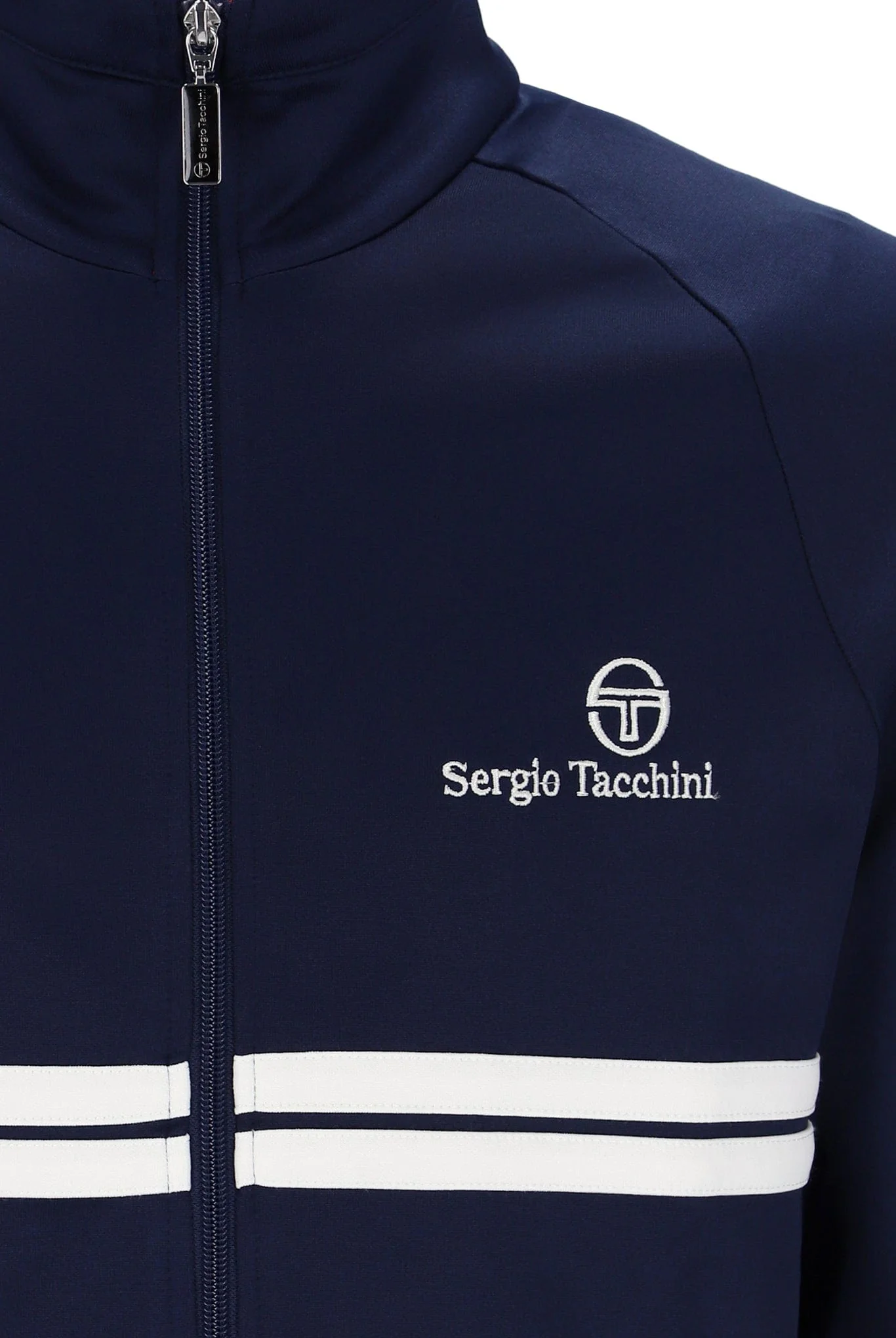 New Dallas Track Top in Maritime Blue /Adrenaline Rush/White - Image 5