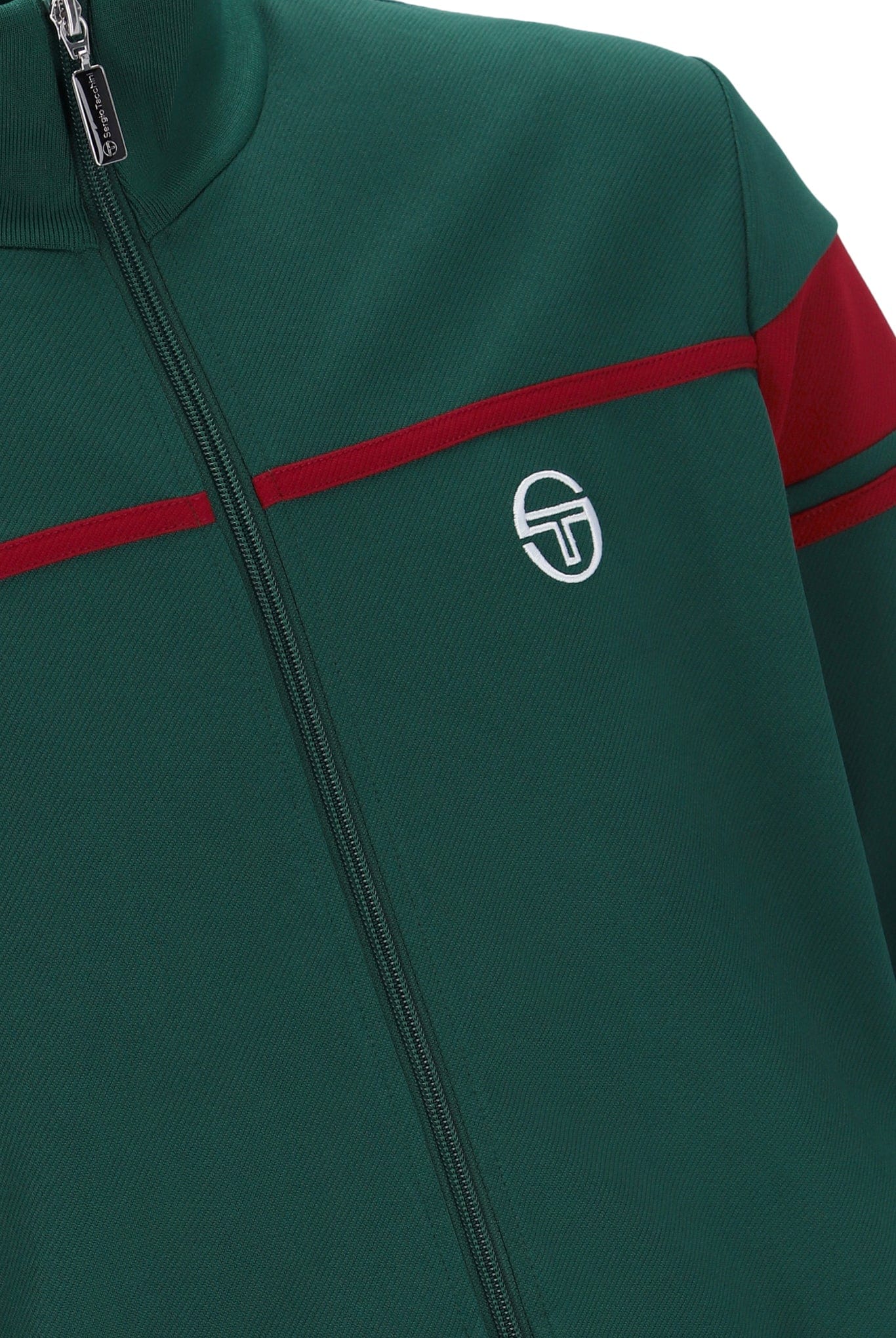 New Damarindo TT Track Top in Rainforest/Sundried Tomato - Image 4