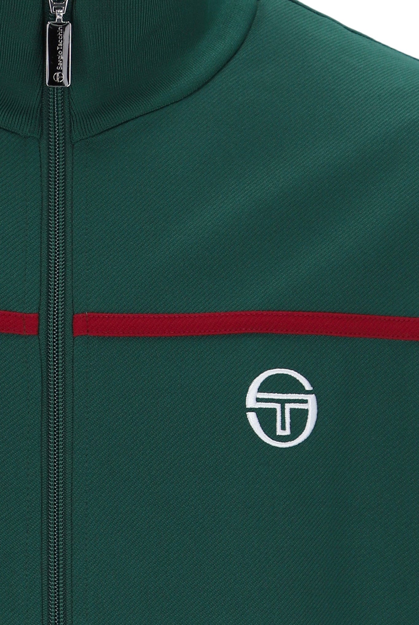 New Damarindo TT Track Top in Rainforest/Sundried Tomato - Image 6
