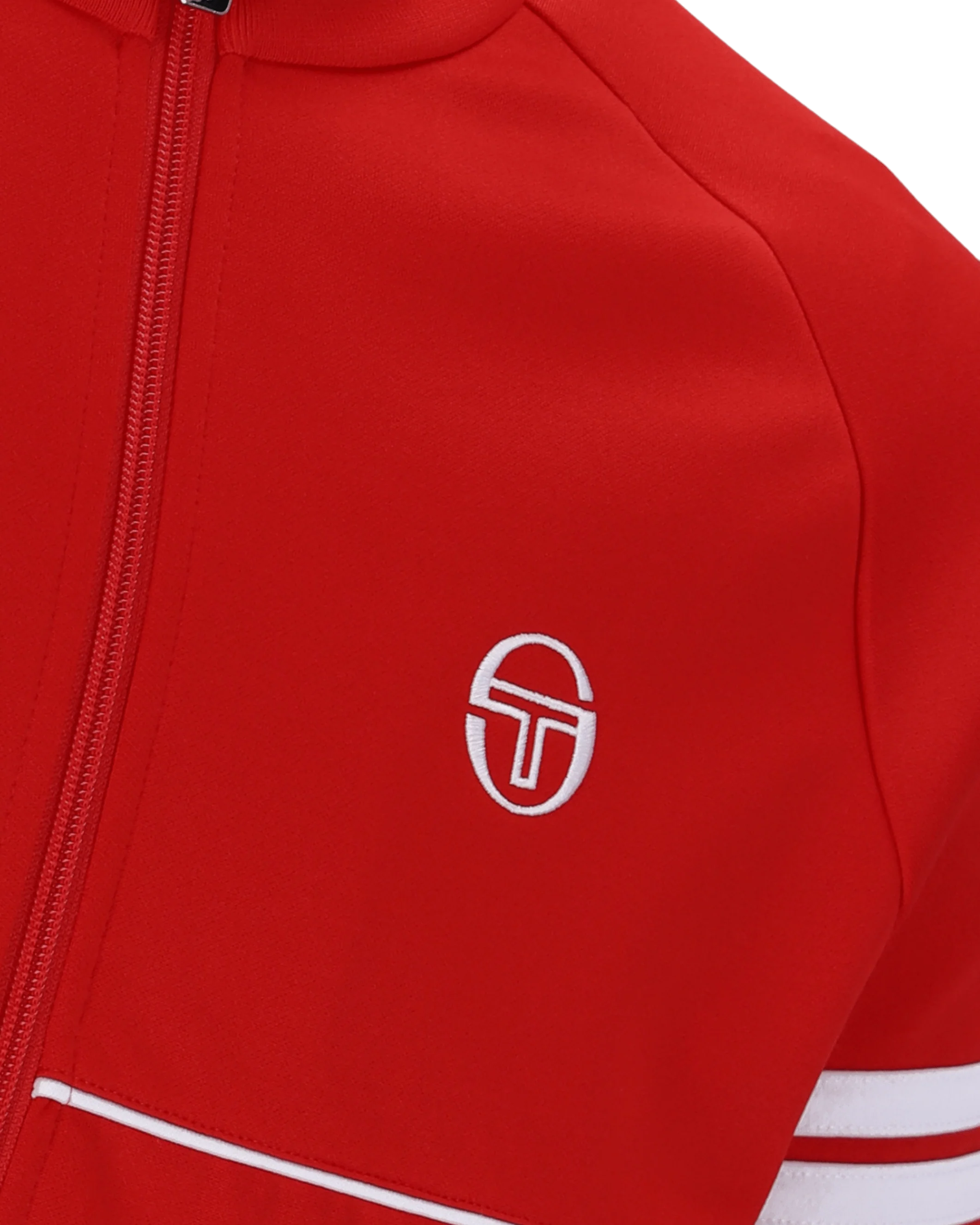 Orion Davis Track Top In Adrenaline Rush/White - Image 3