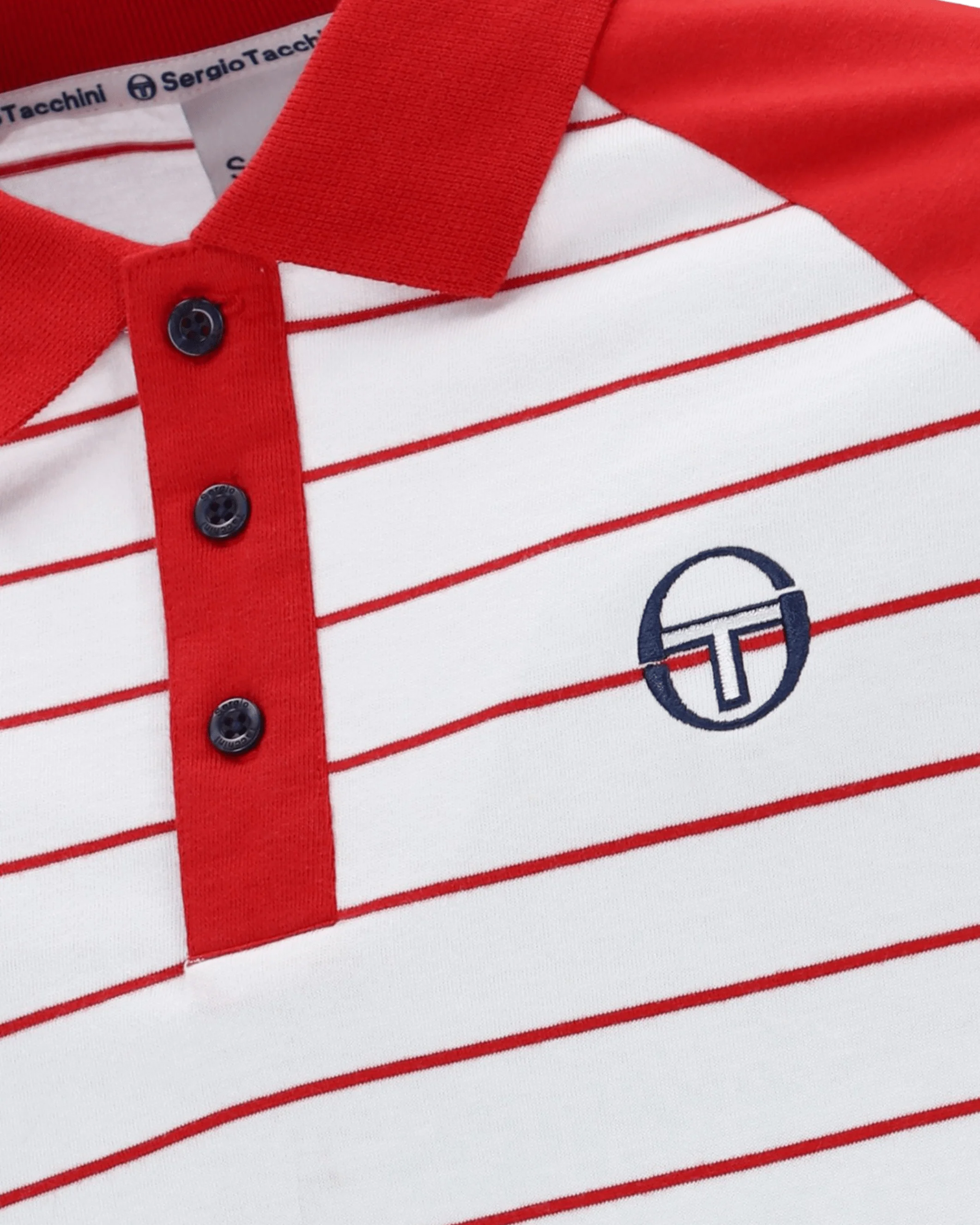 Sandro Polo Polo Shirt In Adrenaline Rush/White - Image 4
