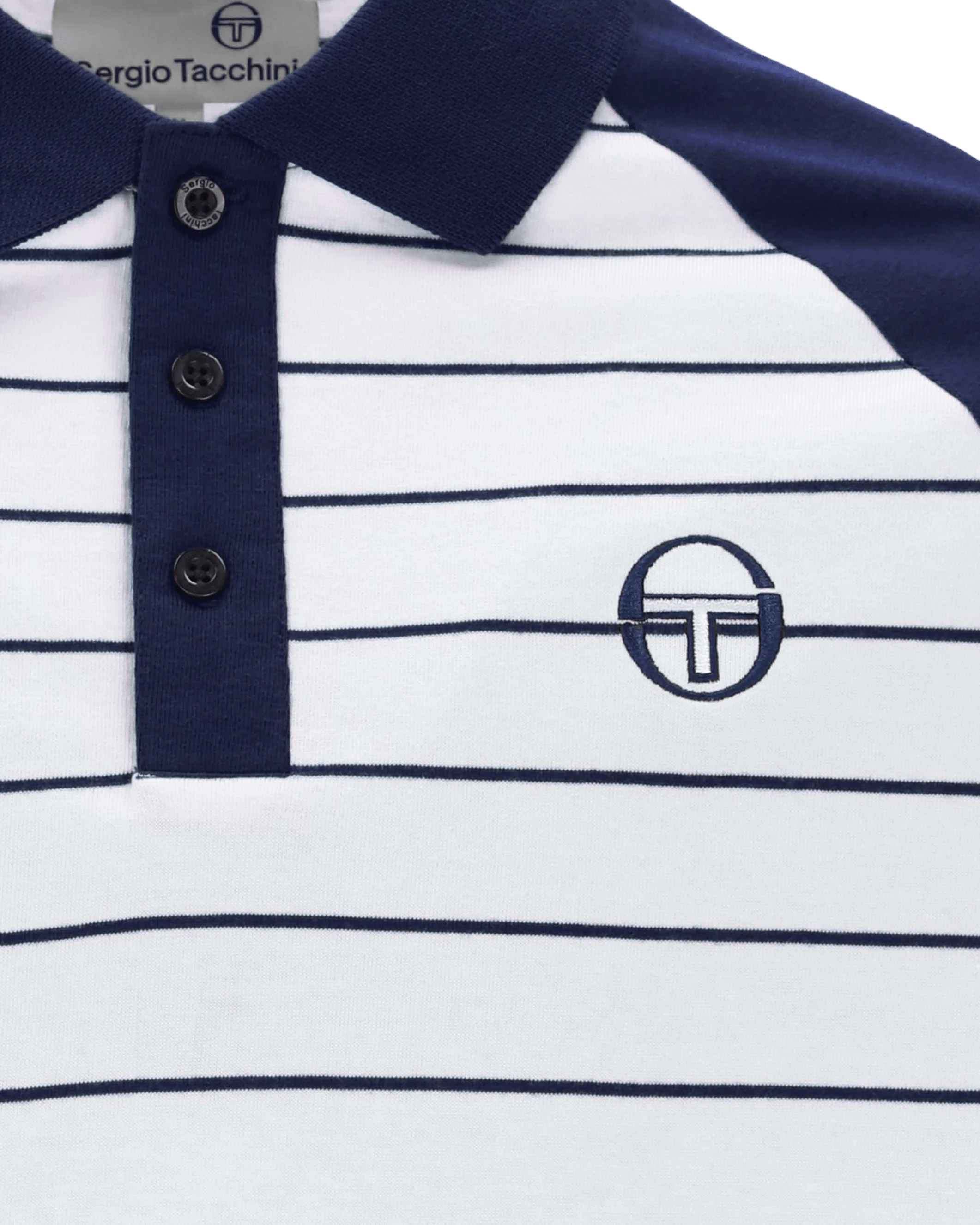 Sandro Polo Polo Shirt In Maritime Blue/White - Image 4